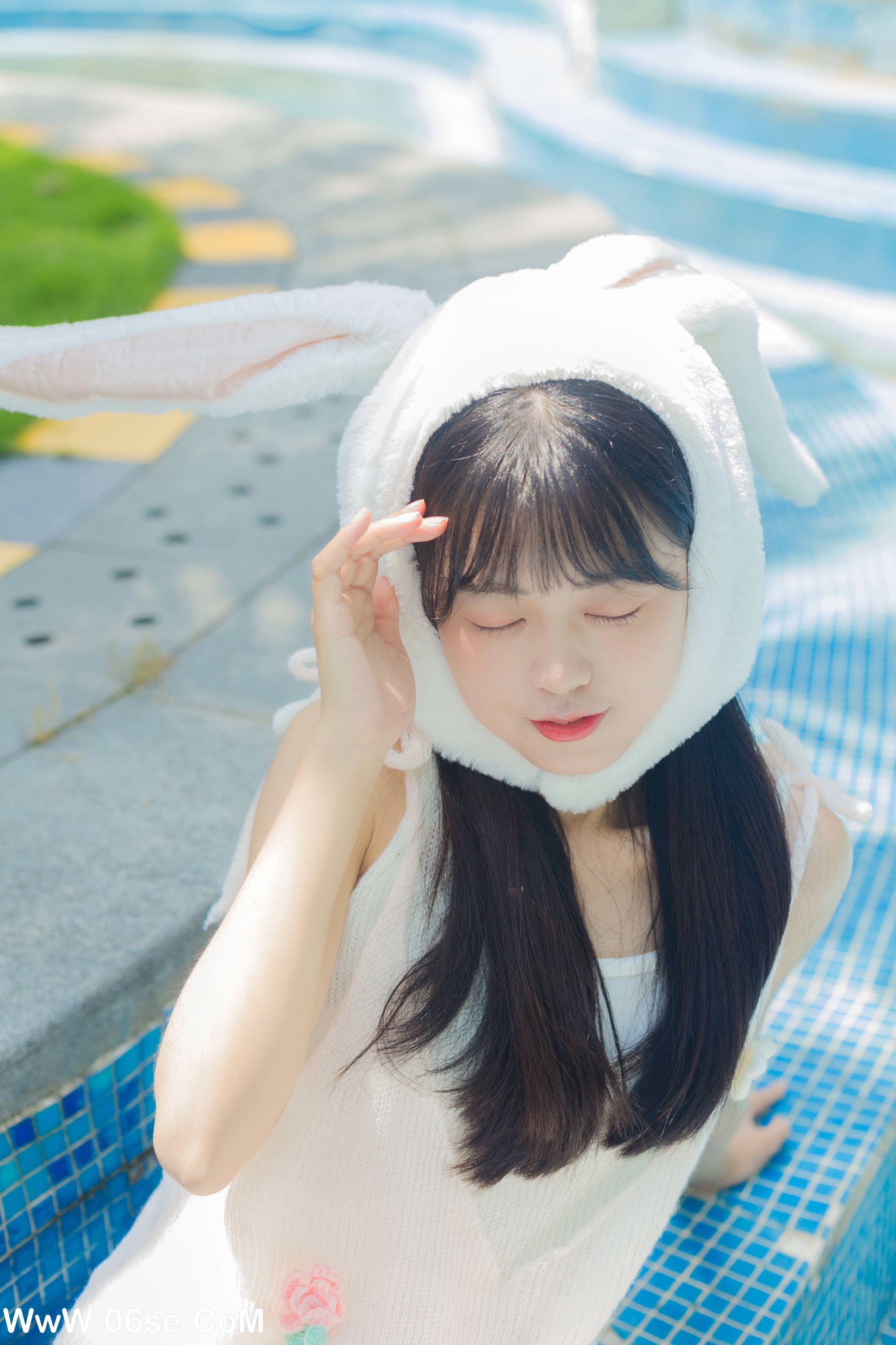 图片[3]-[YITUYU艺图语]2022.07.09 夏日泳池的兔子 可爱泡泡呀[35+1P／368MB]-六色网