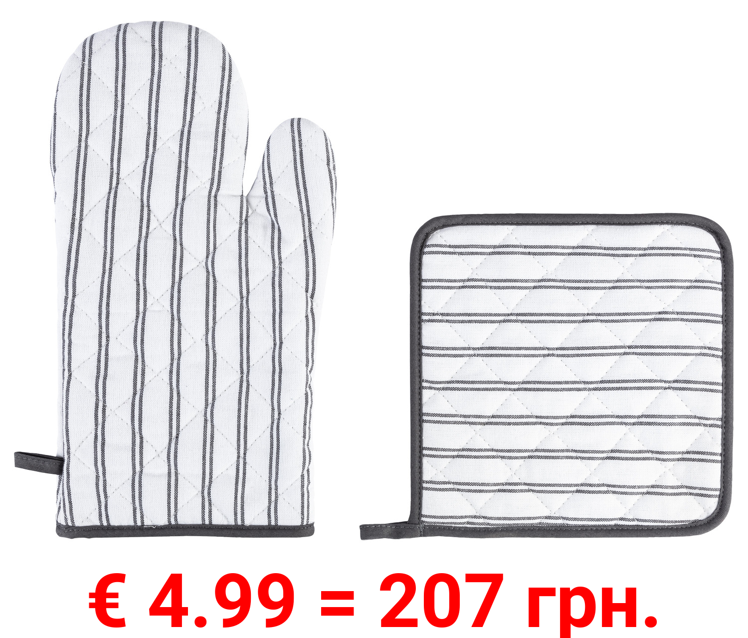 LIVARNO home Ofenhandschuh / Topflappen, 2-teilig