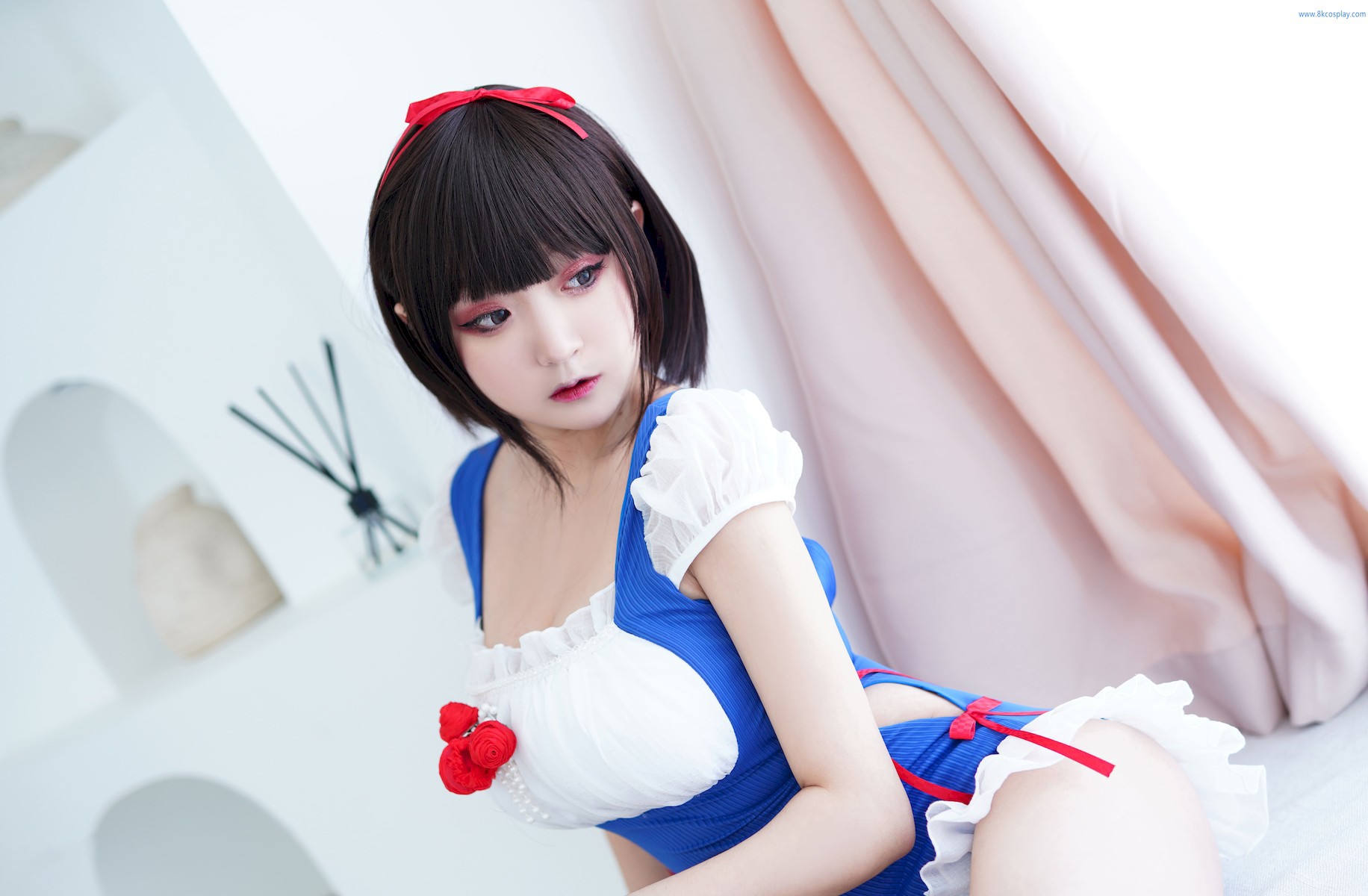 Cosplay 恩田直幸 夏日泳装 白雪姬 11