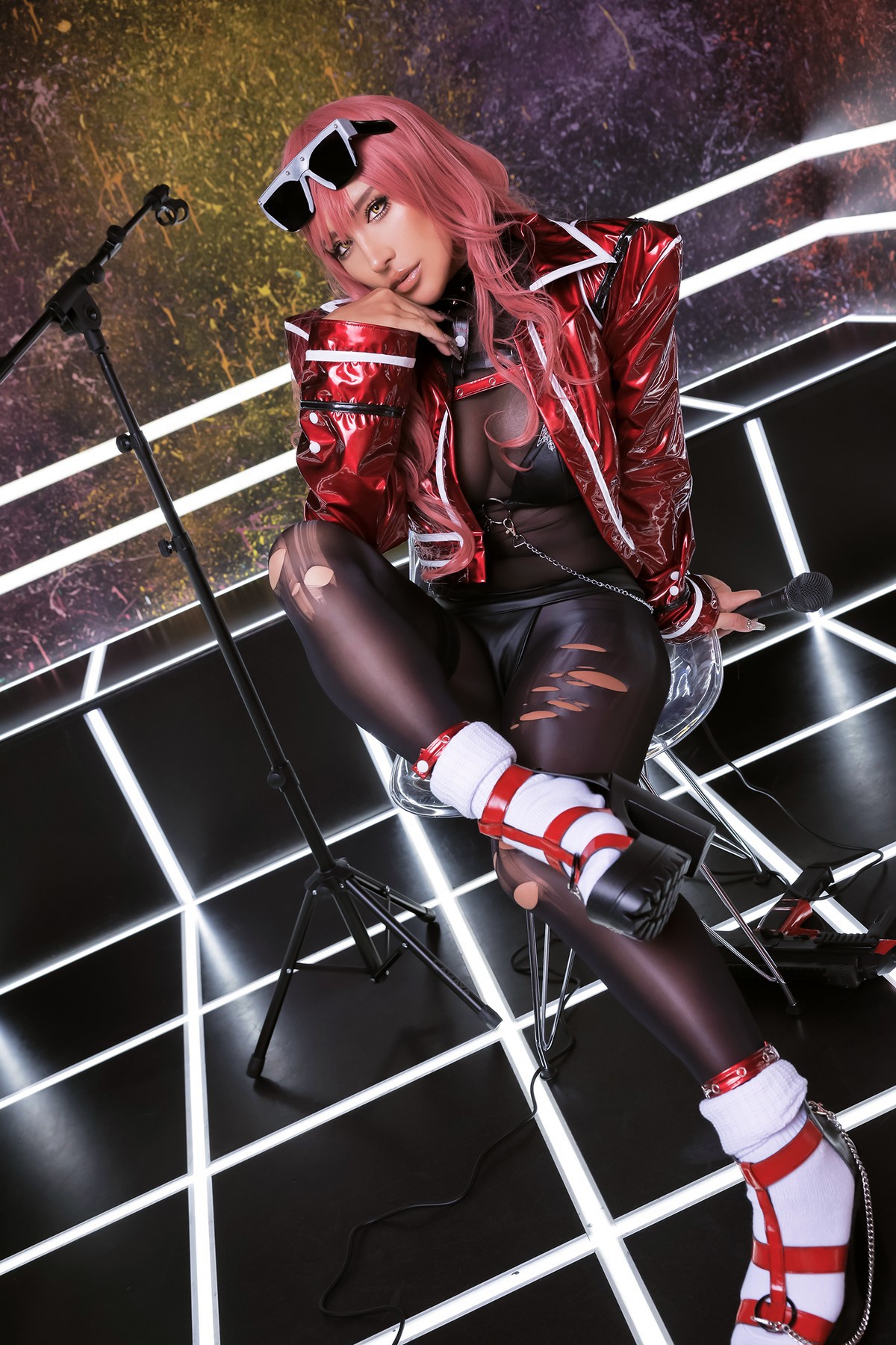 Cosplay Nonsummerjack Punch line Set.01 9