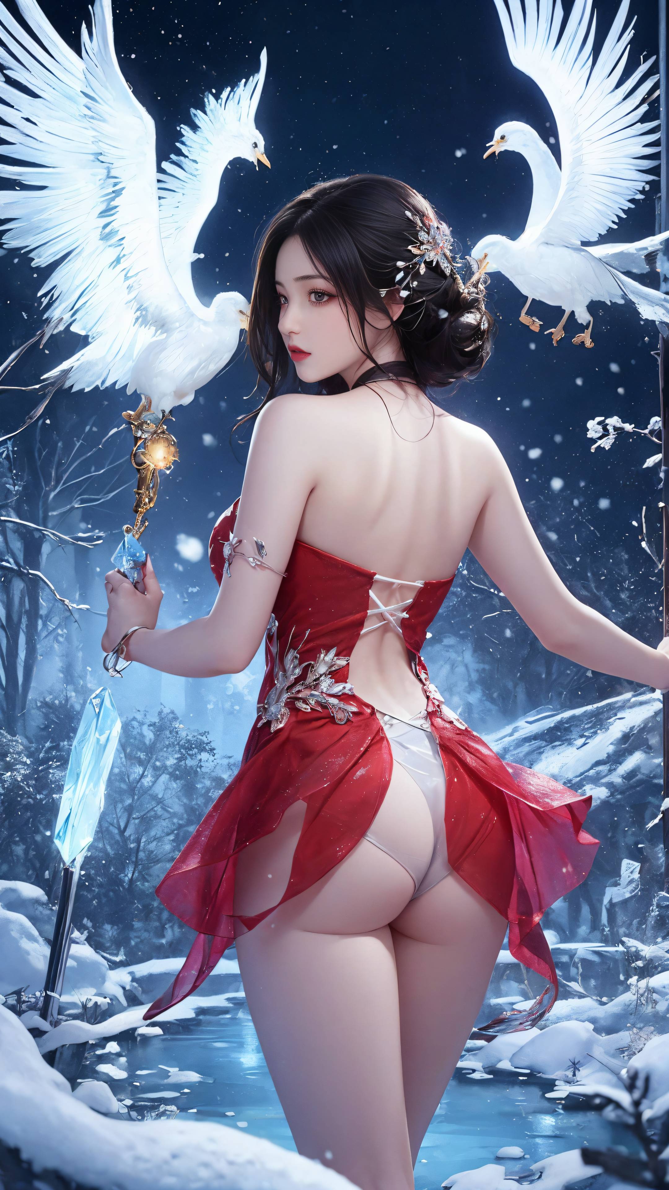 图片[13]-完美世界 火灵儿 冬季冰雪 0401-六色网