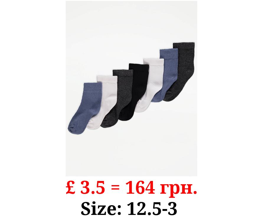Cotton Rich Socks 7 Pack