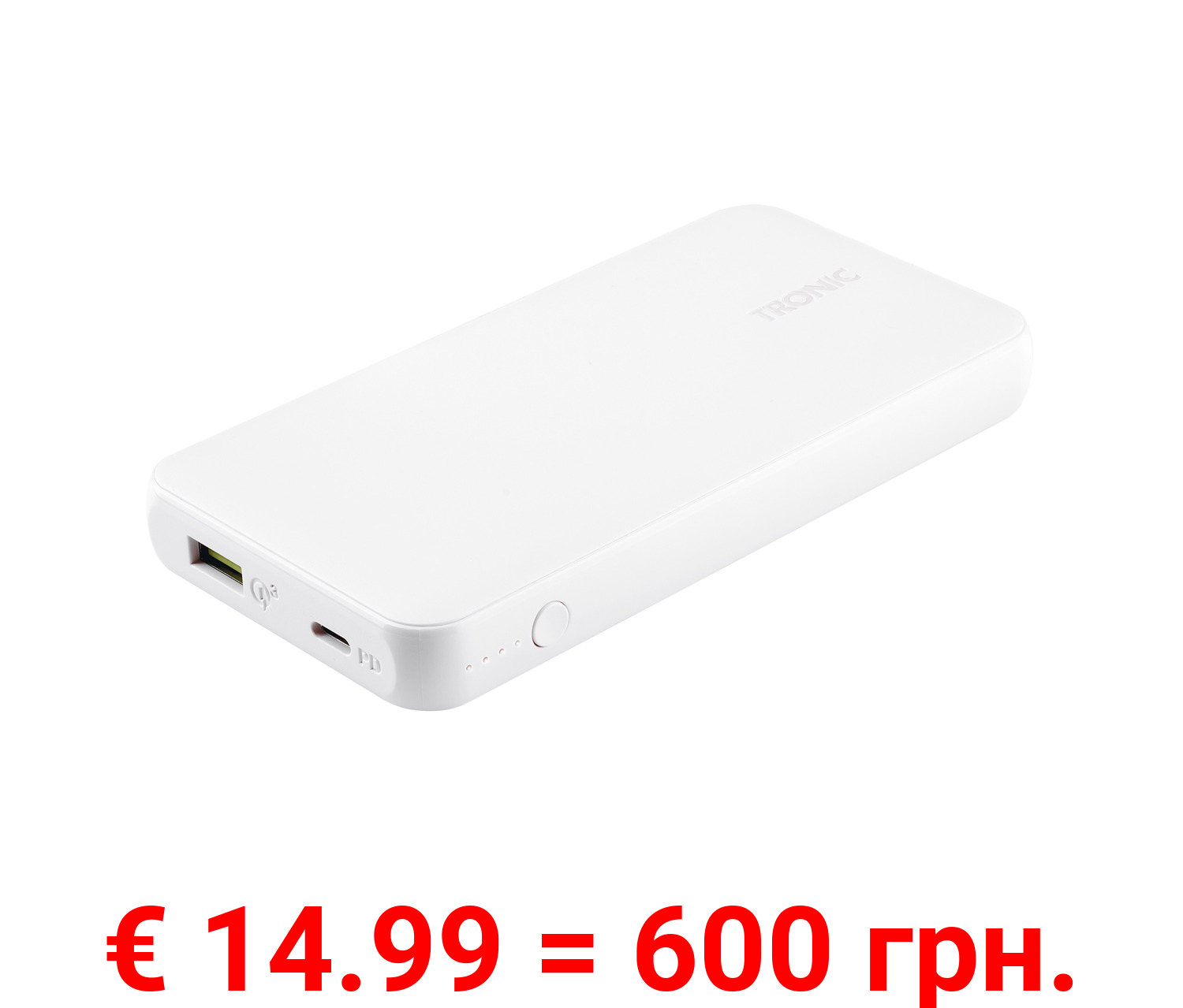 TRONIC® Powerbank »TPB10000A2«, 10000 mAh, mit Power Delivery