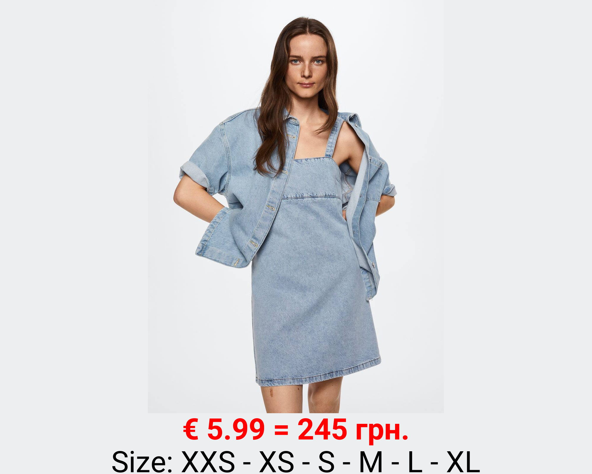 Vestido vaquero lyocell