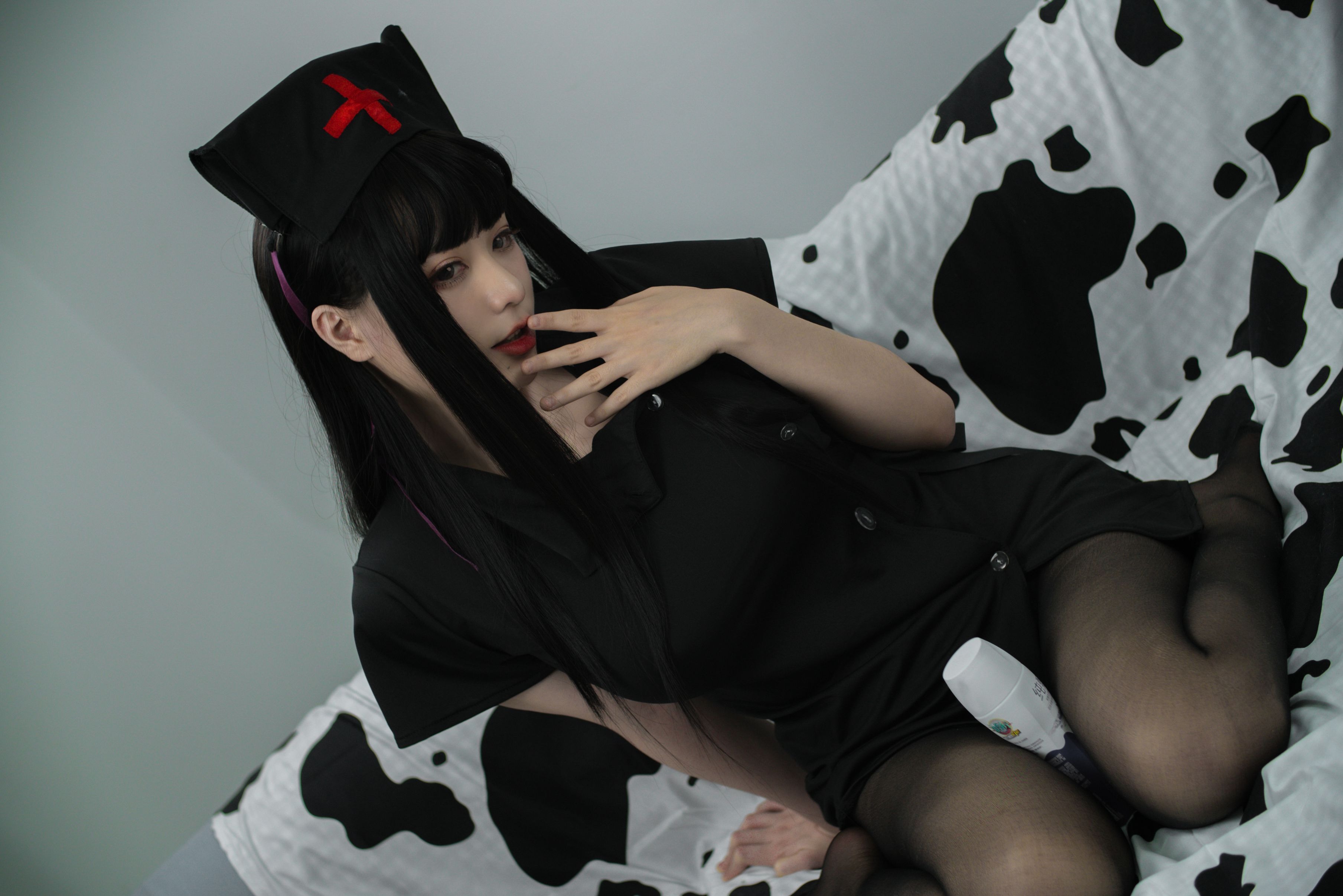 NO.002 黑色护士 [58P-515MB] 28