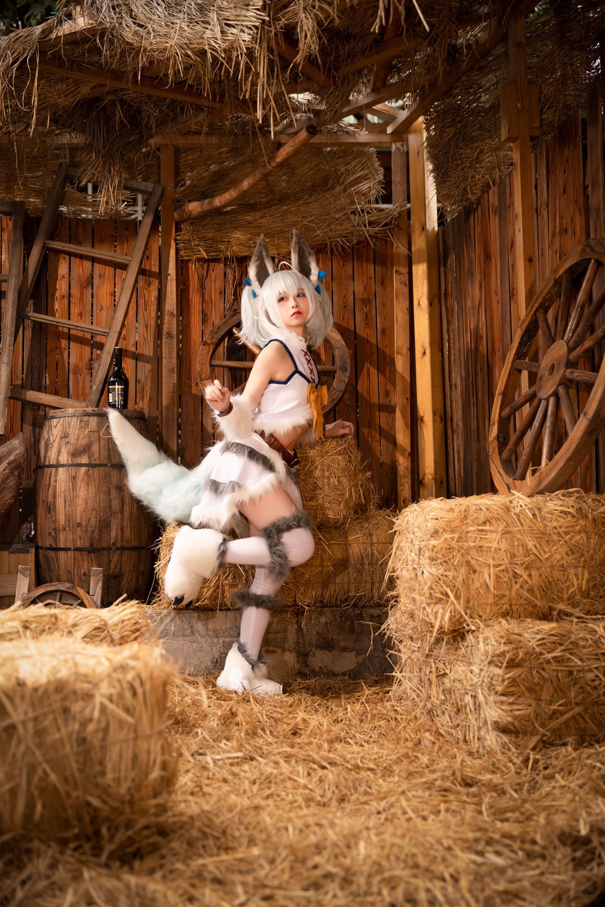 G44不会受伤 Cosplay 刹那常服+地牢 2