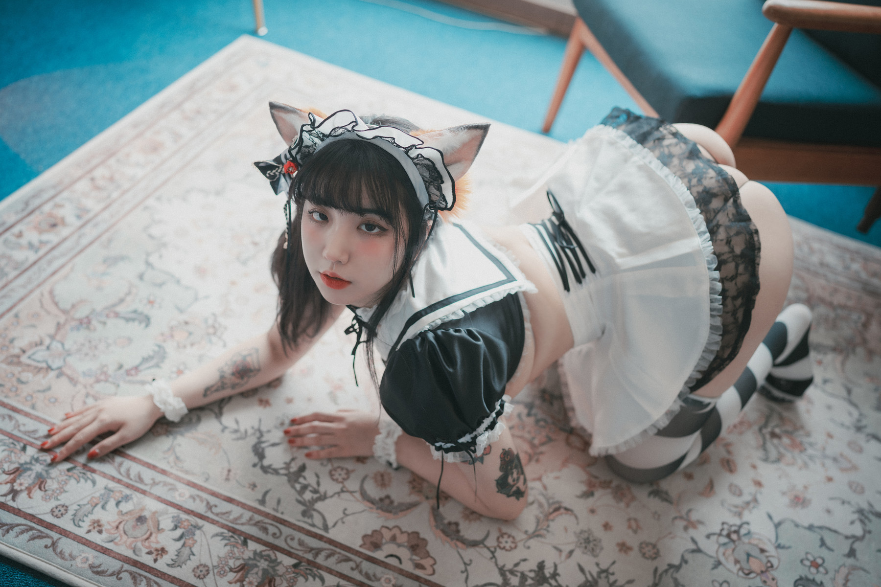 Echi 이치, [DJAWA] Maid Mansion Nº3 (+S.Ver) Set.01 35