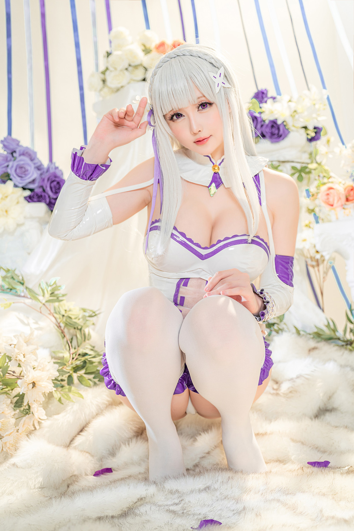 Hoshilily 小姐姐星之迟迟 Cosplay 爱蜜莉雅 26