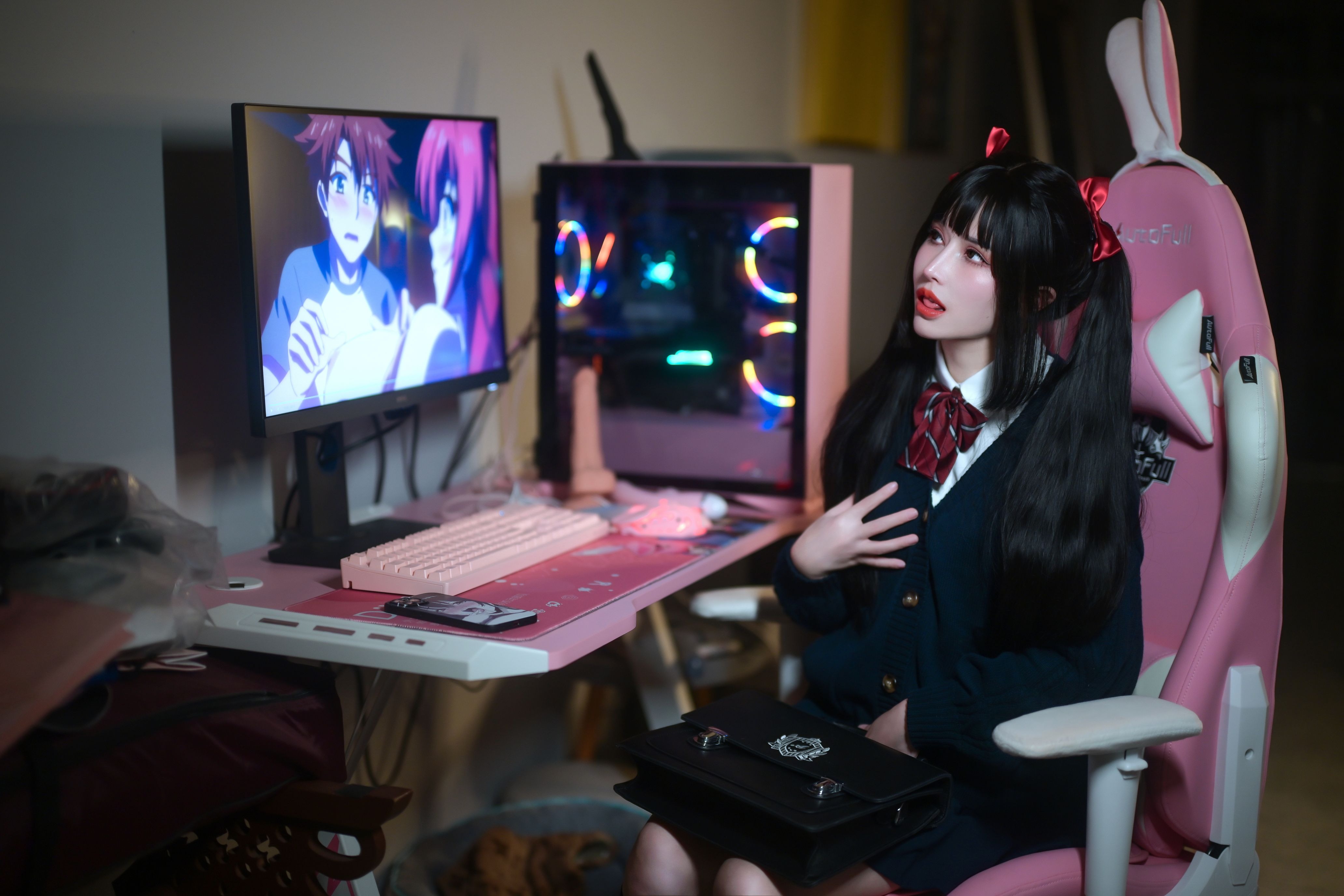 鹿八岁 少女的悸动XJK双马尾 49
