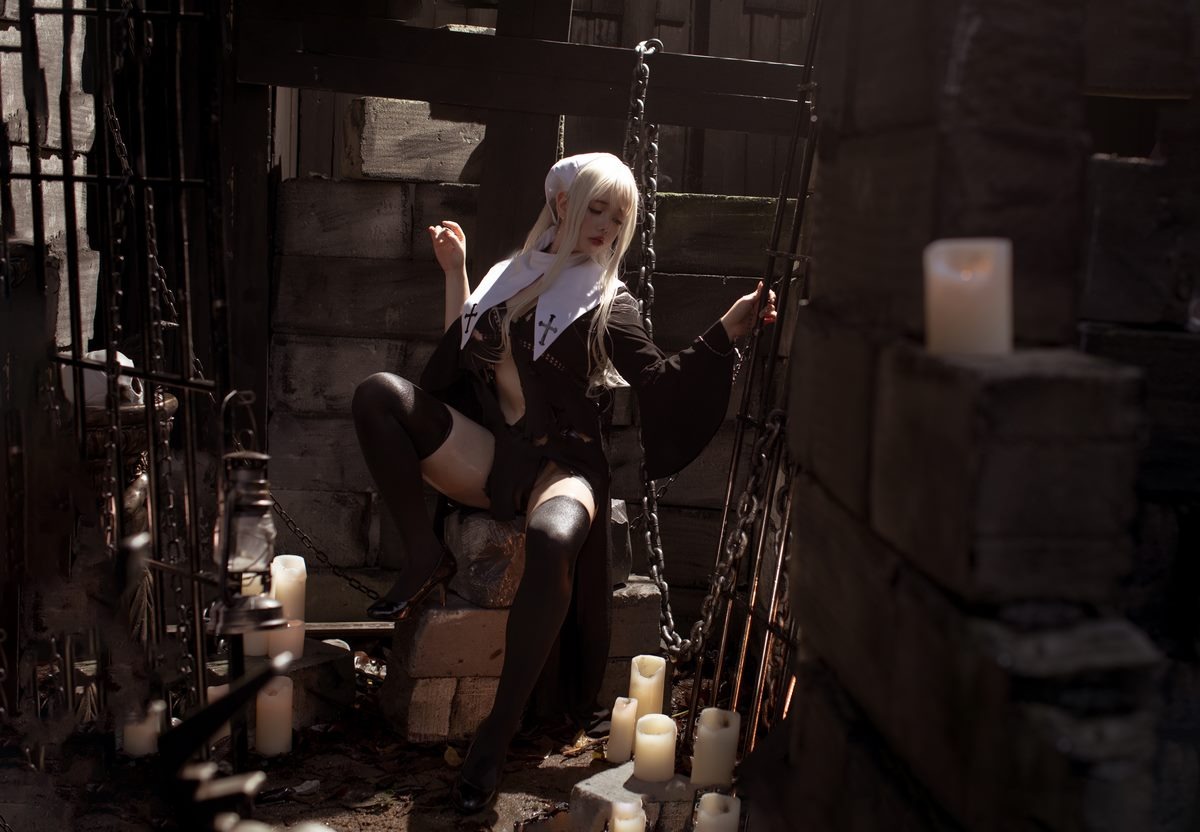 [Cos]阿寨寨- 赎罪修女[39P] 39