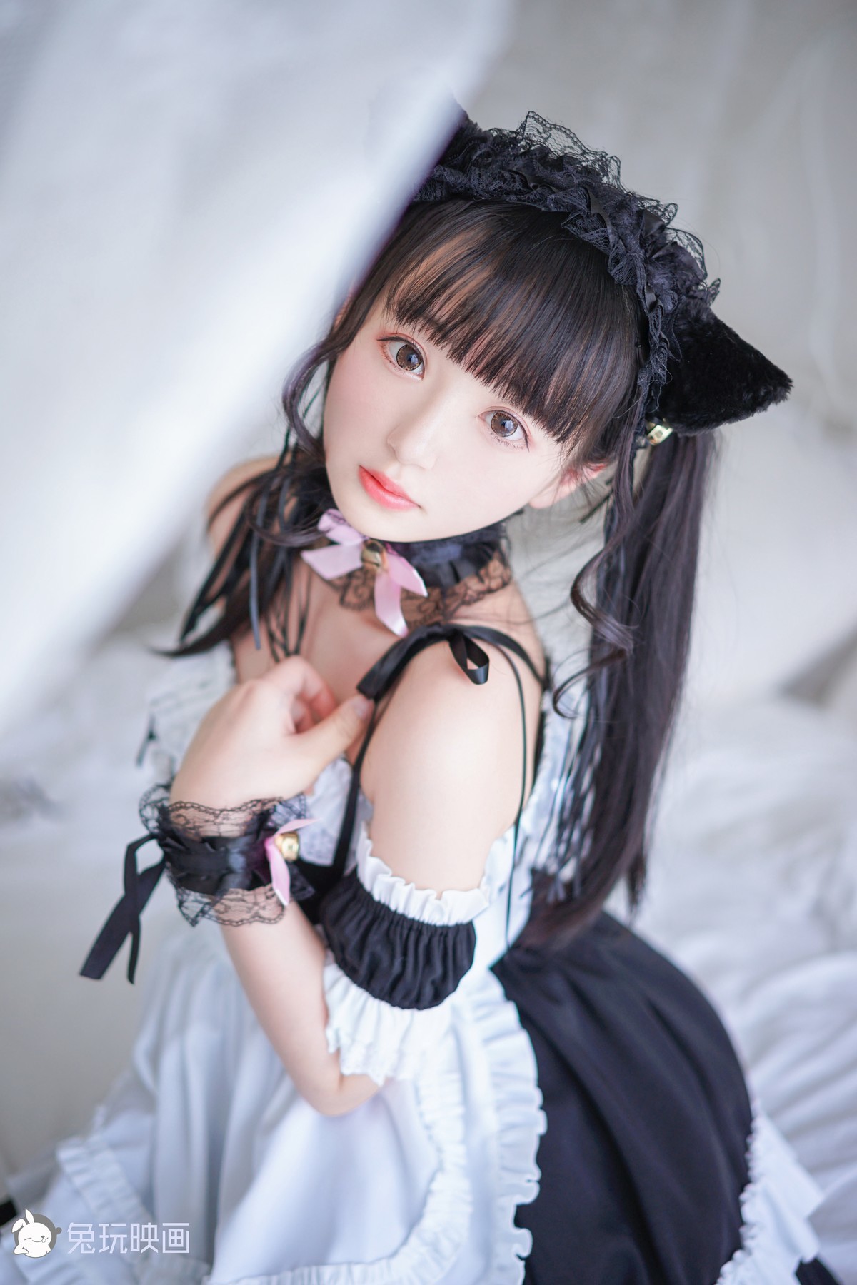 Cosplay 兔玩映画 女仆喵 40