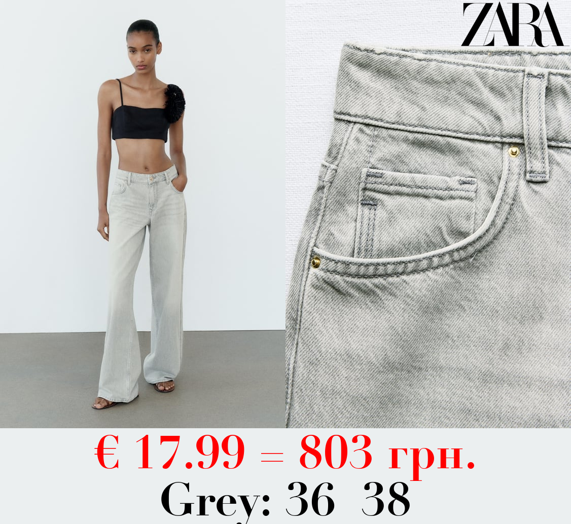 Z1975 WIDE-LEG MID-RISE JEANS