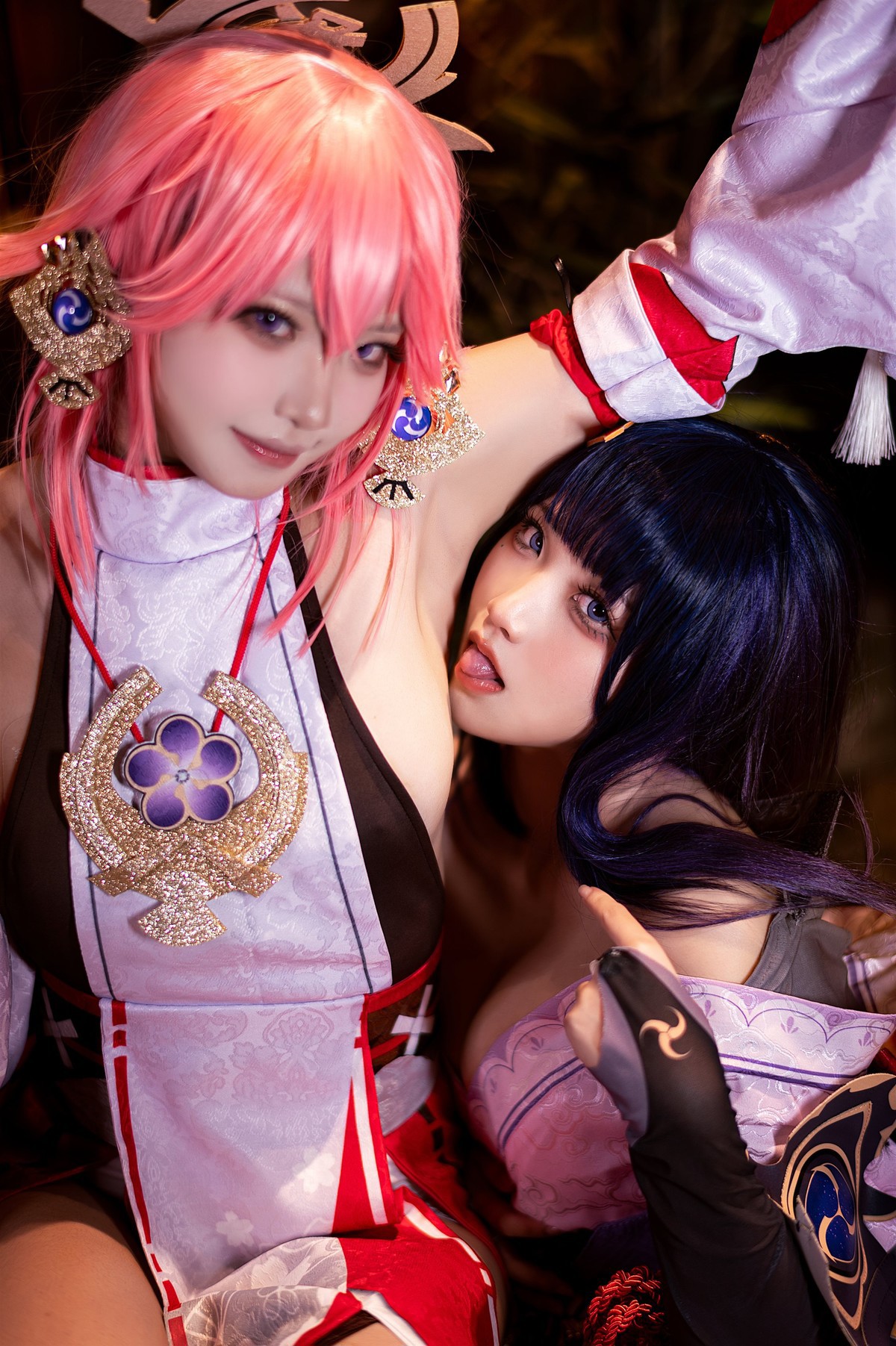 Cosplay 伊喵君 景三 八重 雷神 双倍快乐 12