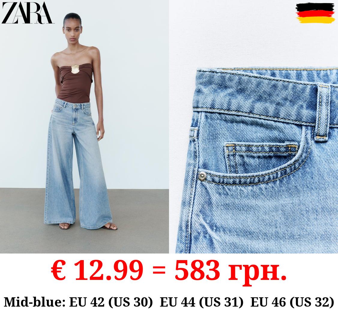 Z1975 MID-RISE PALAZZO JEANS