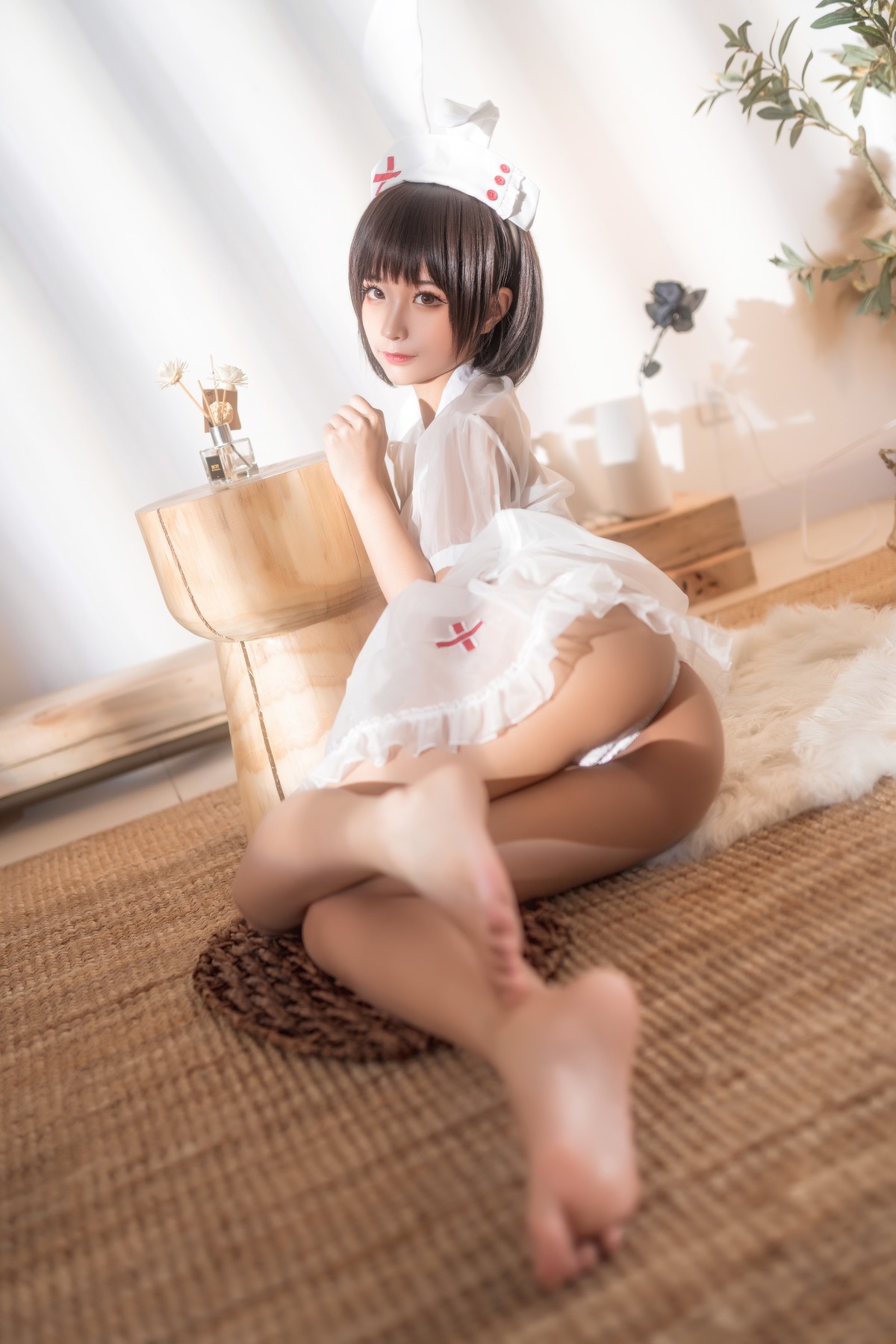 Cosplay 蠢沫沫 Chunmomo 透明护士 13