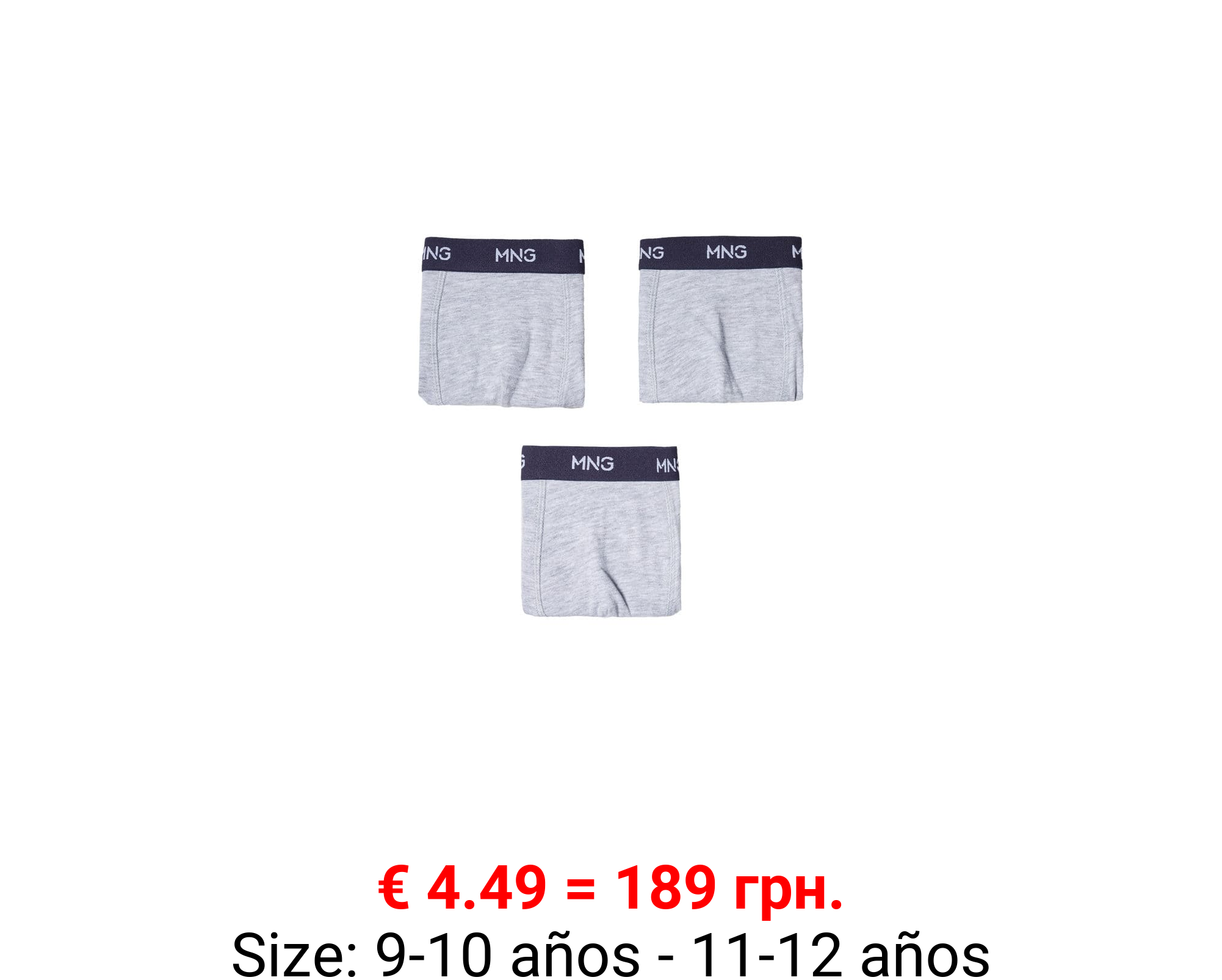 Pack 3 bóxers combinados