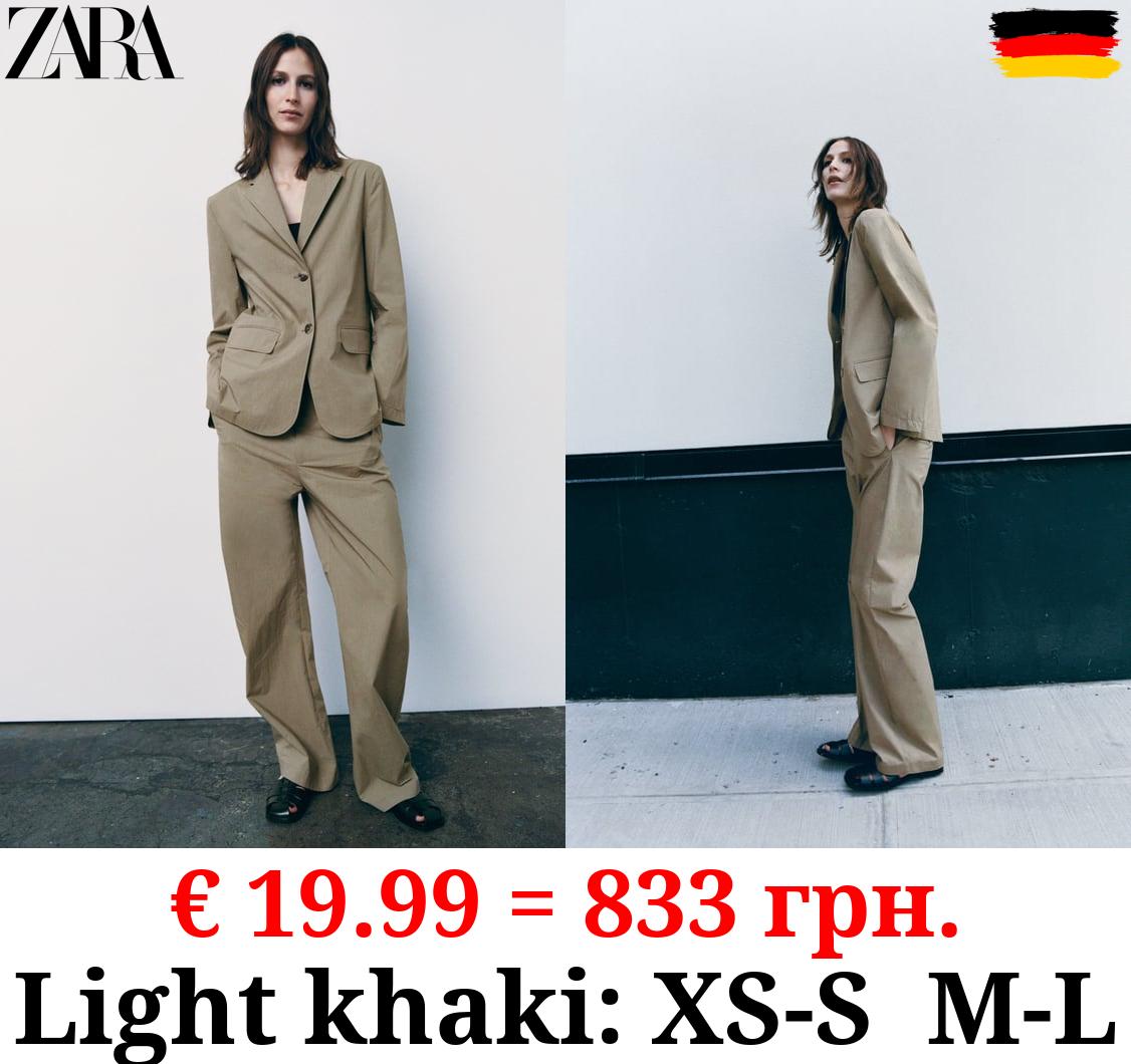 STRAIGHT BLAZER WITH POCKETS