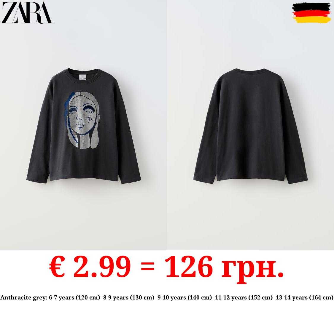 RHINESTONE FACE T-SHIRT