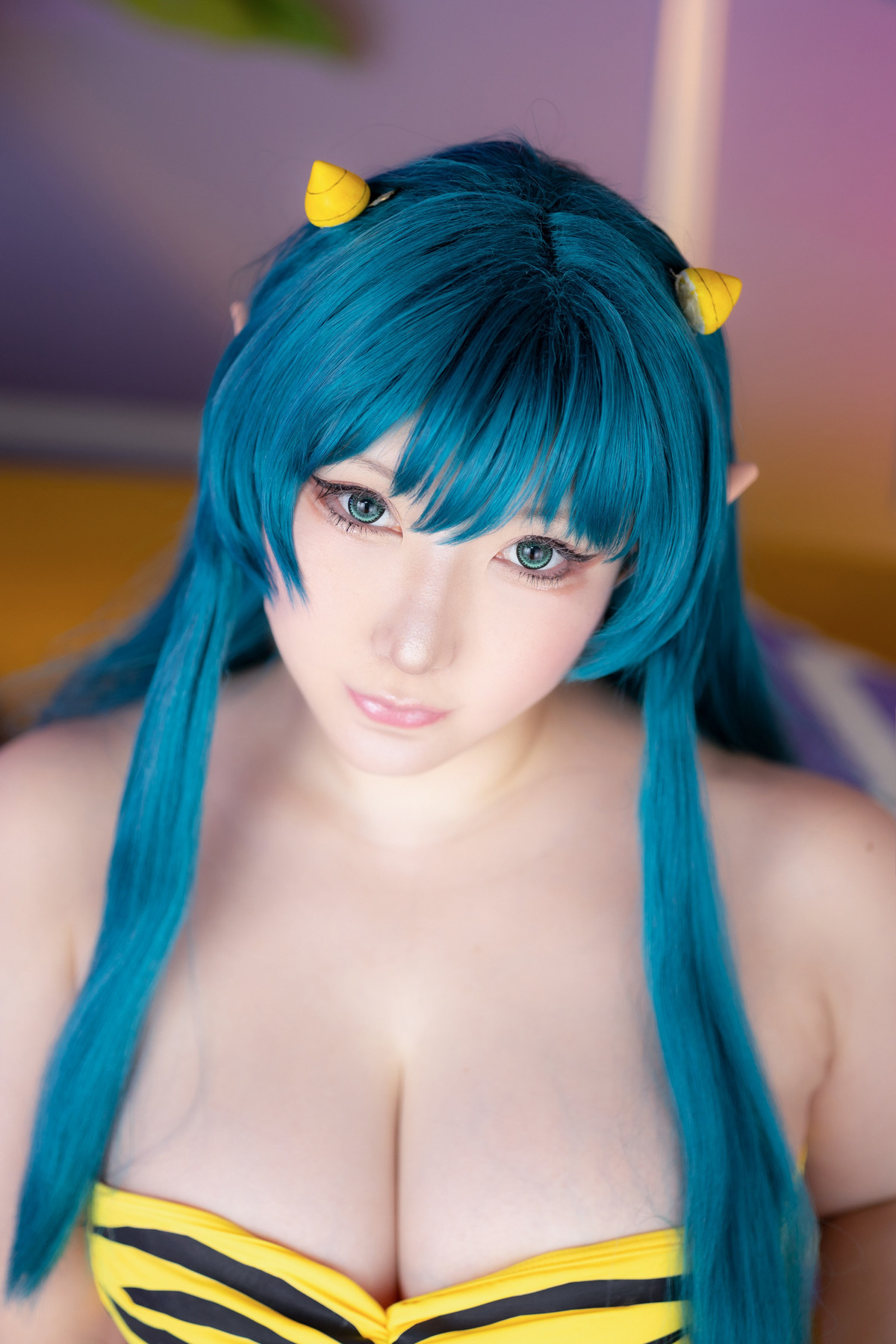 Cosplay SAKUサク Lum ラム うる星やつら Set.01 29