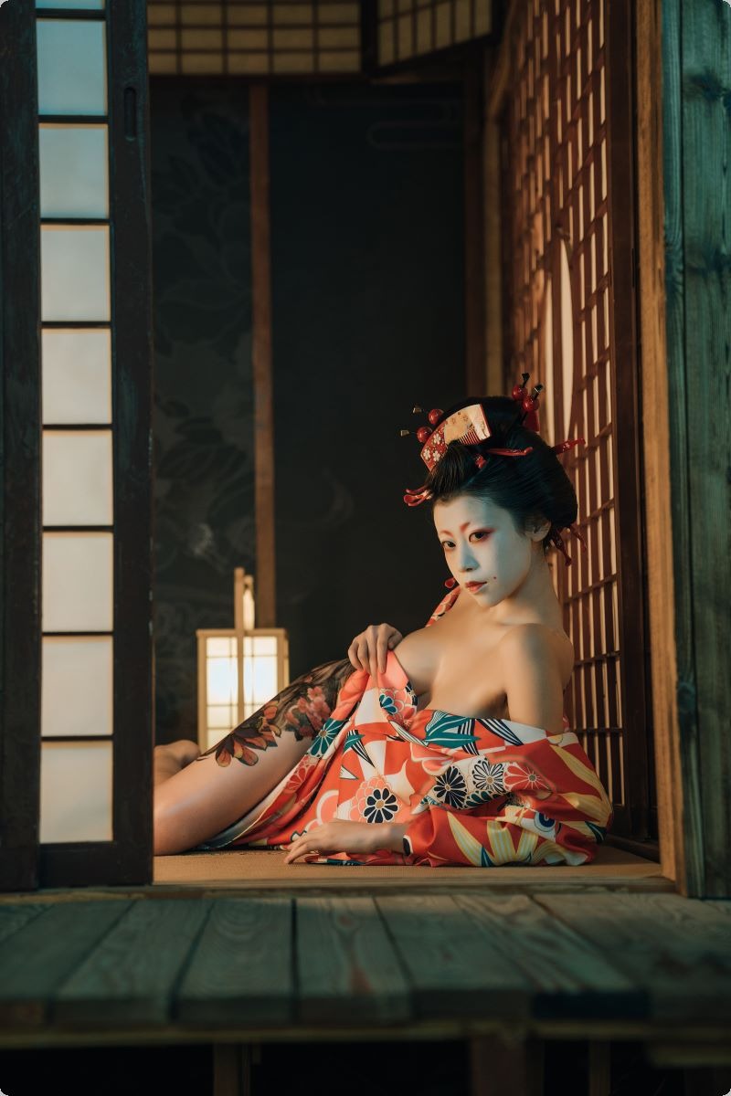 [Cos]奈汐酱 -艺妓[39P] 17