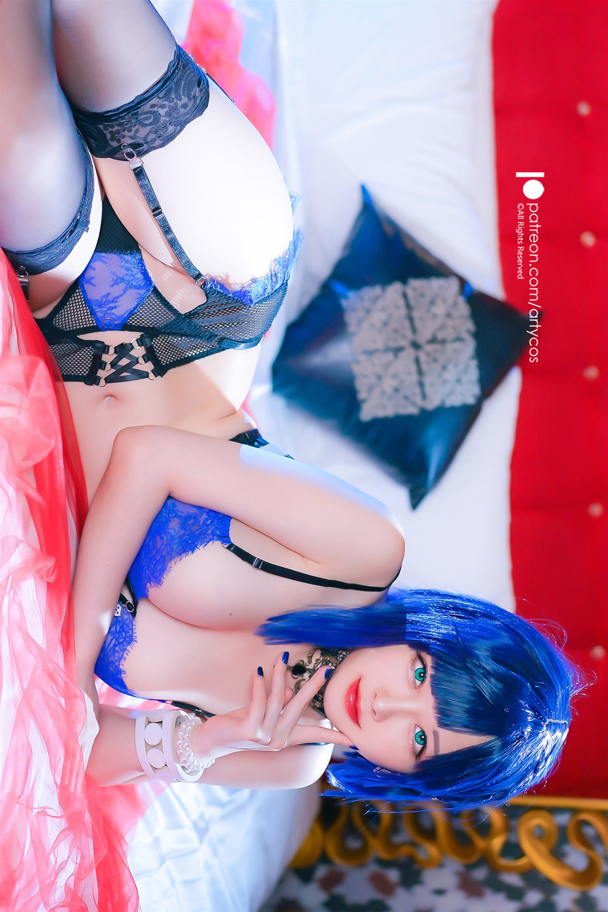 Cosplay Arty亞緹 Yelan 夜兰 Genshin Set.03 9