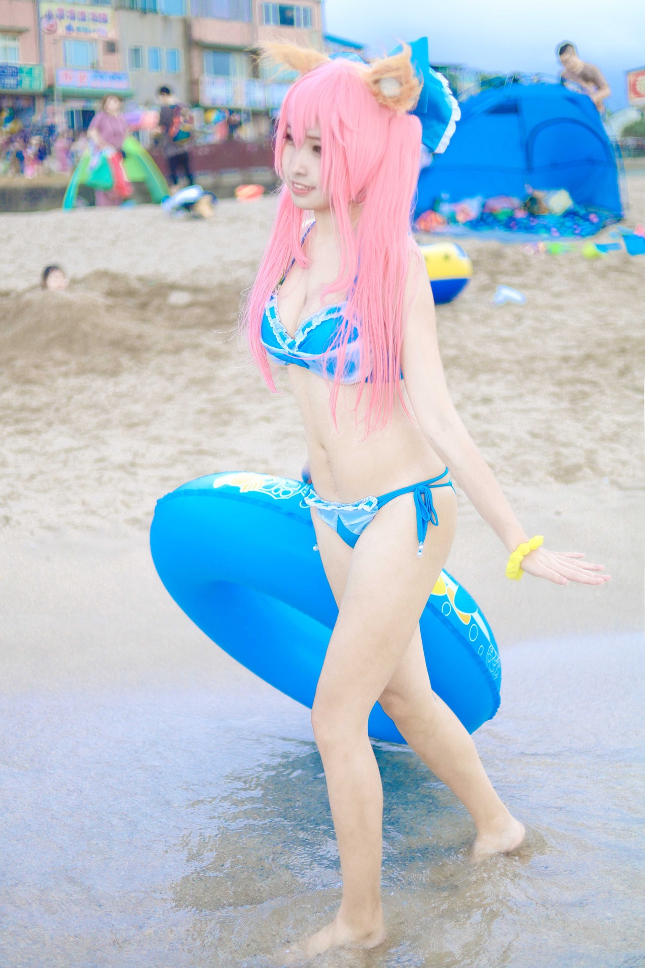 [毛毛喵 momocat] Tamamo no Mae Ver.Swimsuit 21