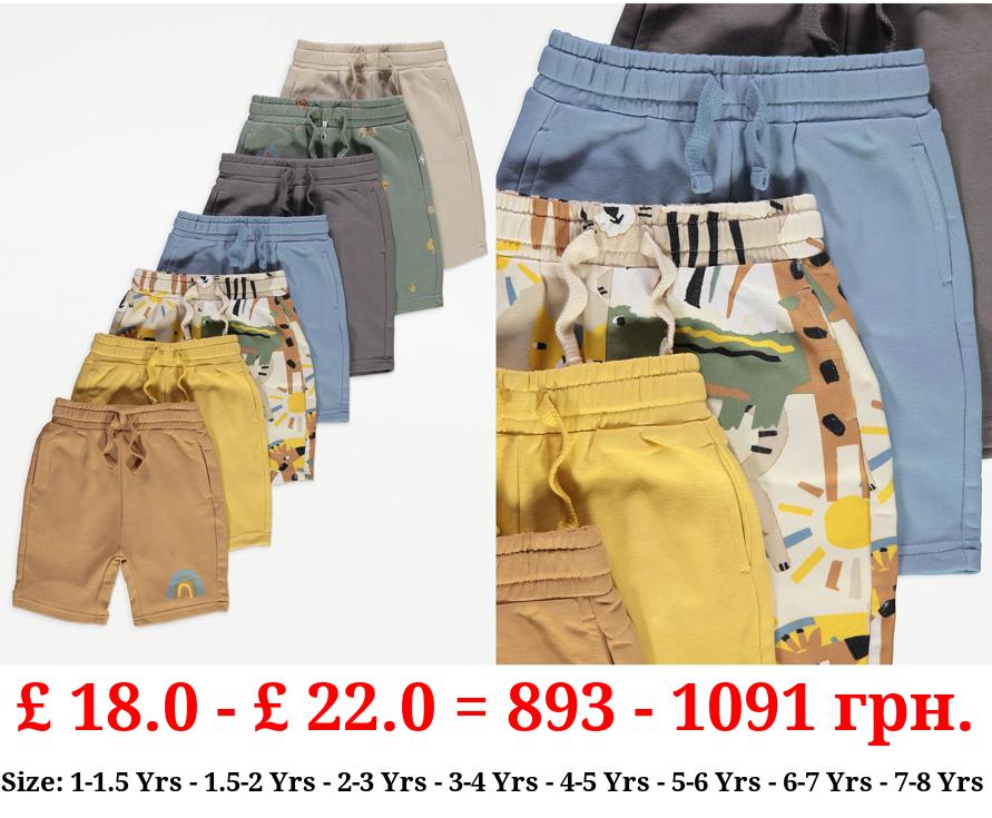 Animal Shorts 7 Pack