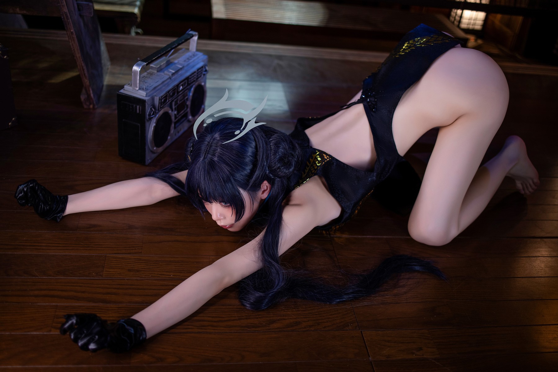 Cosplay 水淼Aqua 碧蓝档案 妃咲 Set.01 27