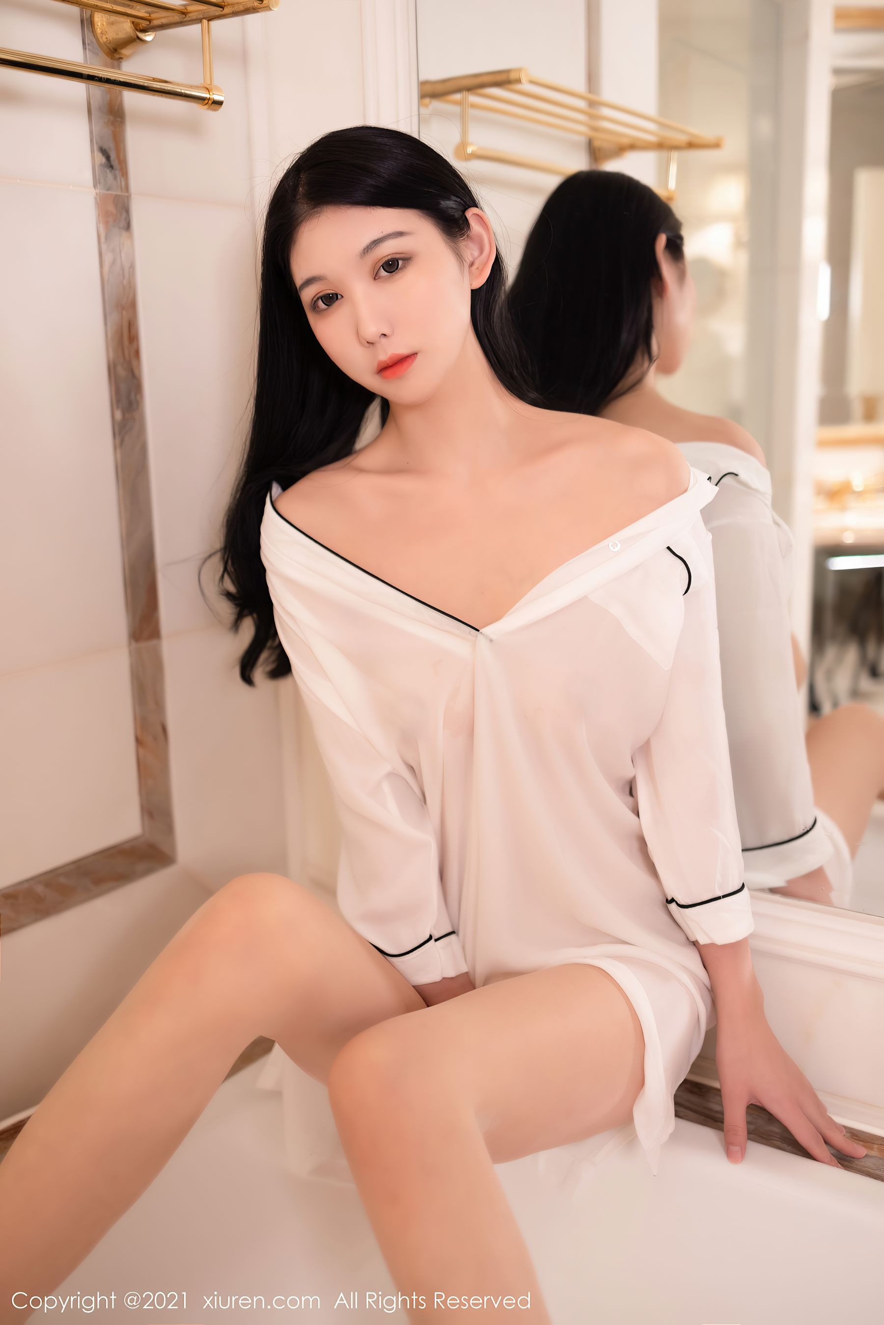 [秀人XiuRen]_No.4270_李雅柔182CM-写真图集共44P 7