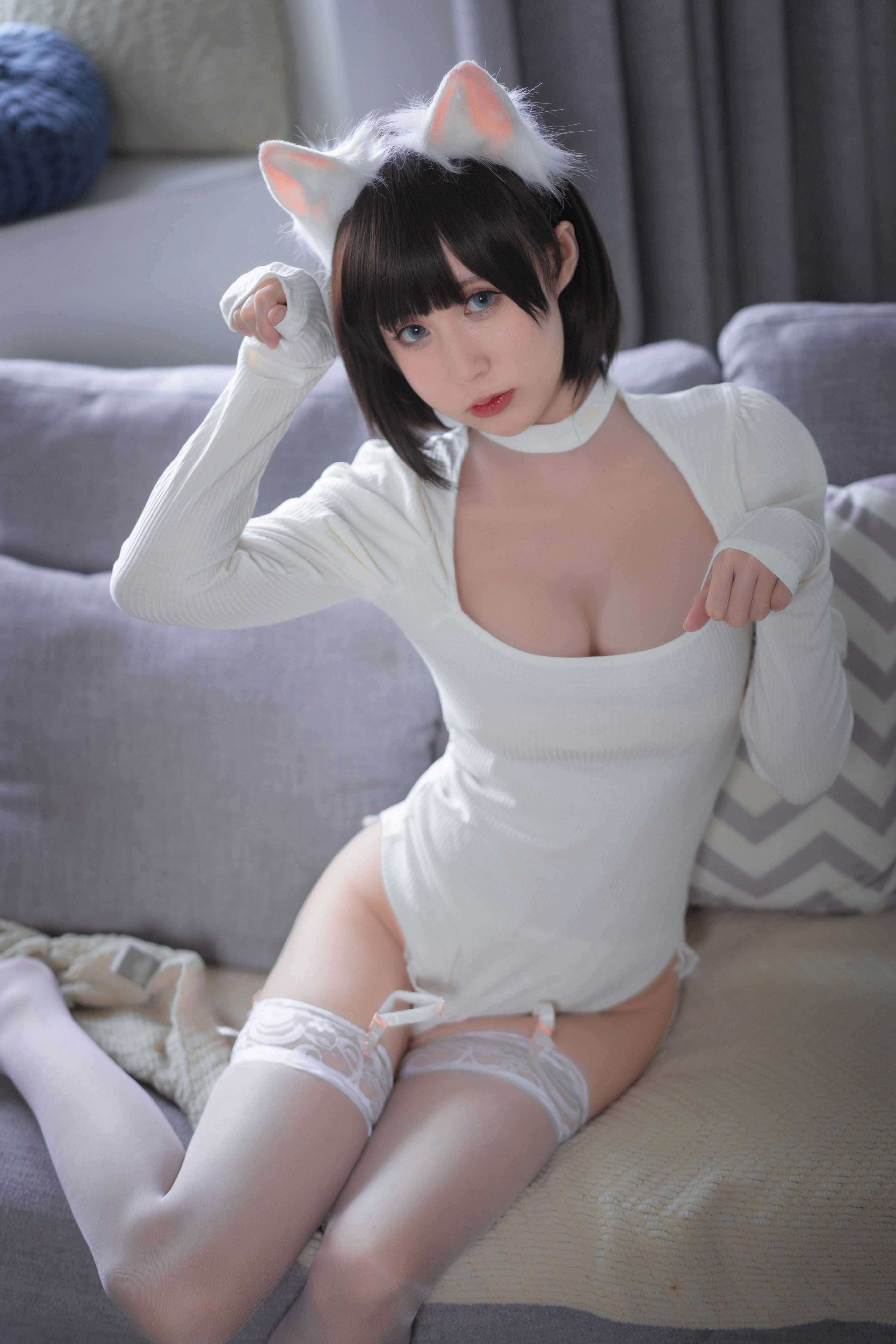 西园寺南歌 - NO.06 白猫白色连体衣 [30P-121MB] 27