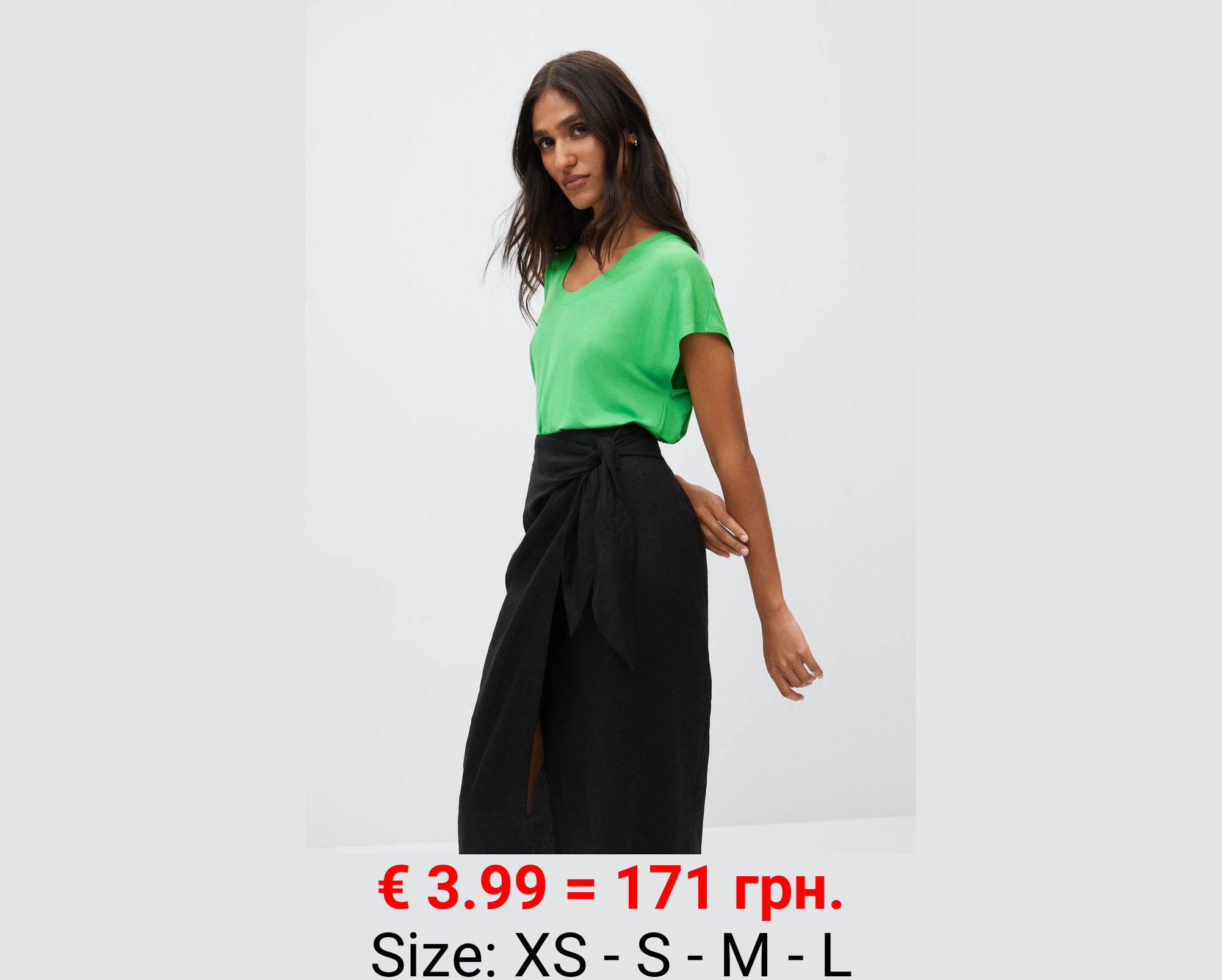 Camiseta cuello redondo