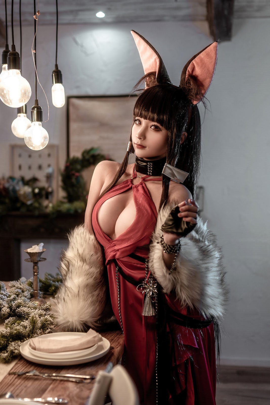 Cosplay 蠢沫沫 Chunmomo 碧蓝航线 赤城 14