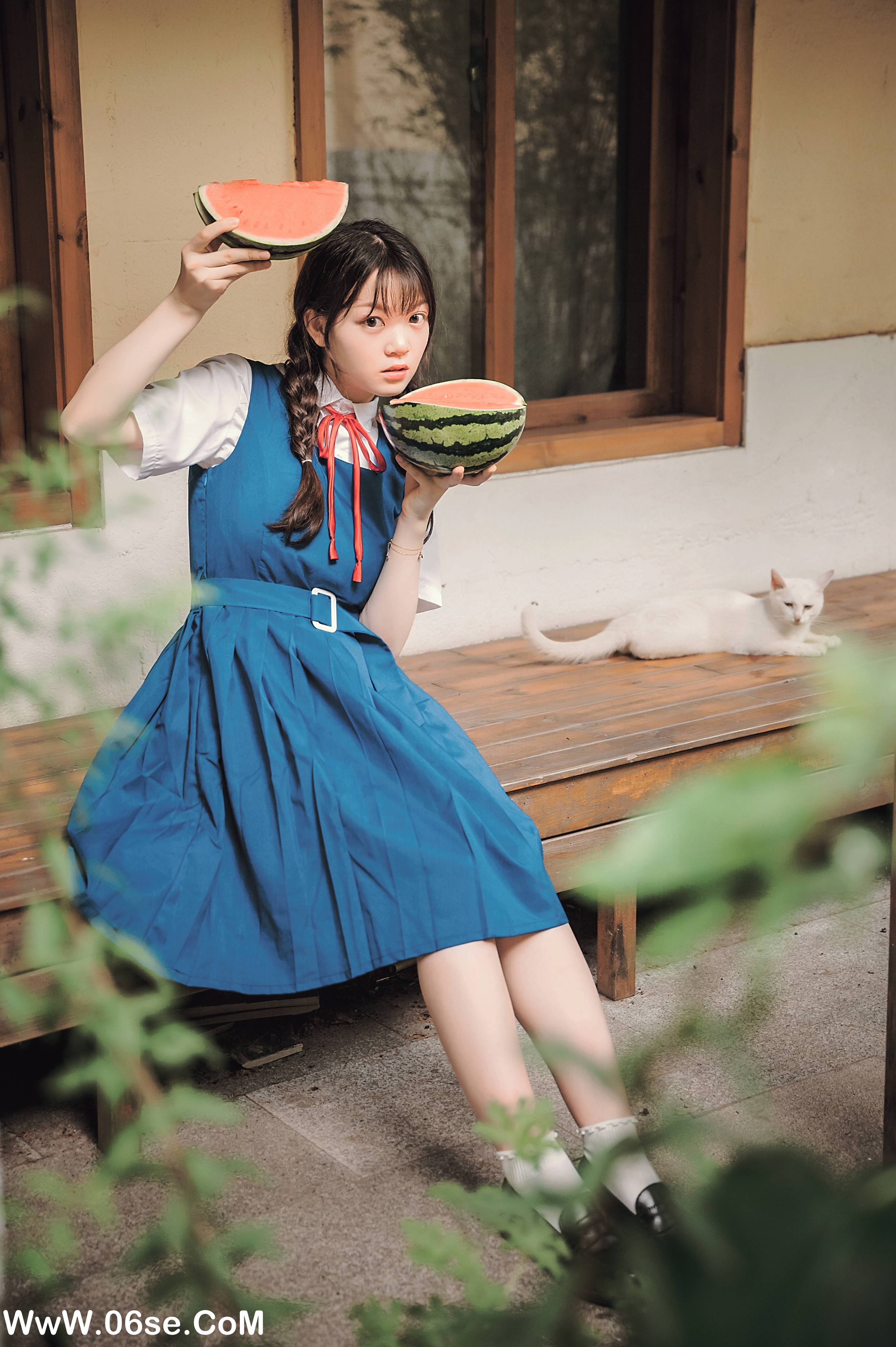 图片[6]-[YITUYU艺图语]2022.08.28 有西瓜的夏天 奶小白是金鱼[28+1P／363MB]-六色网