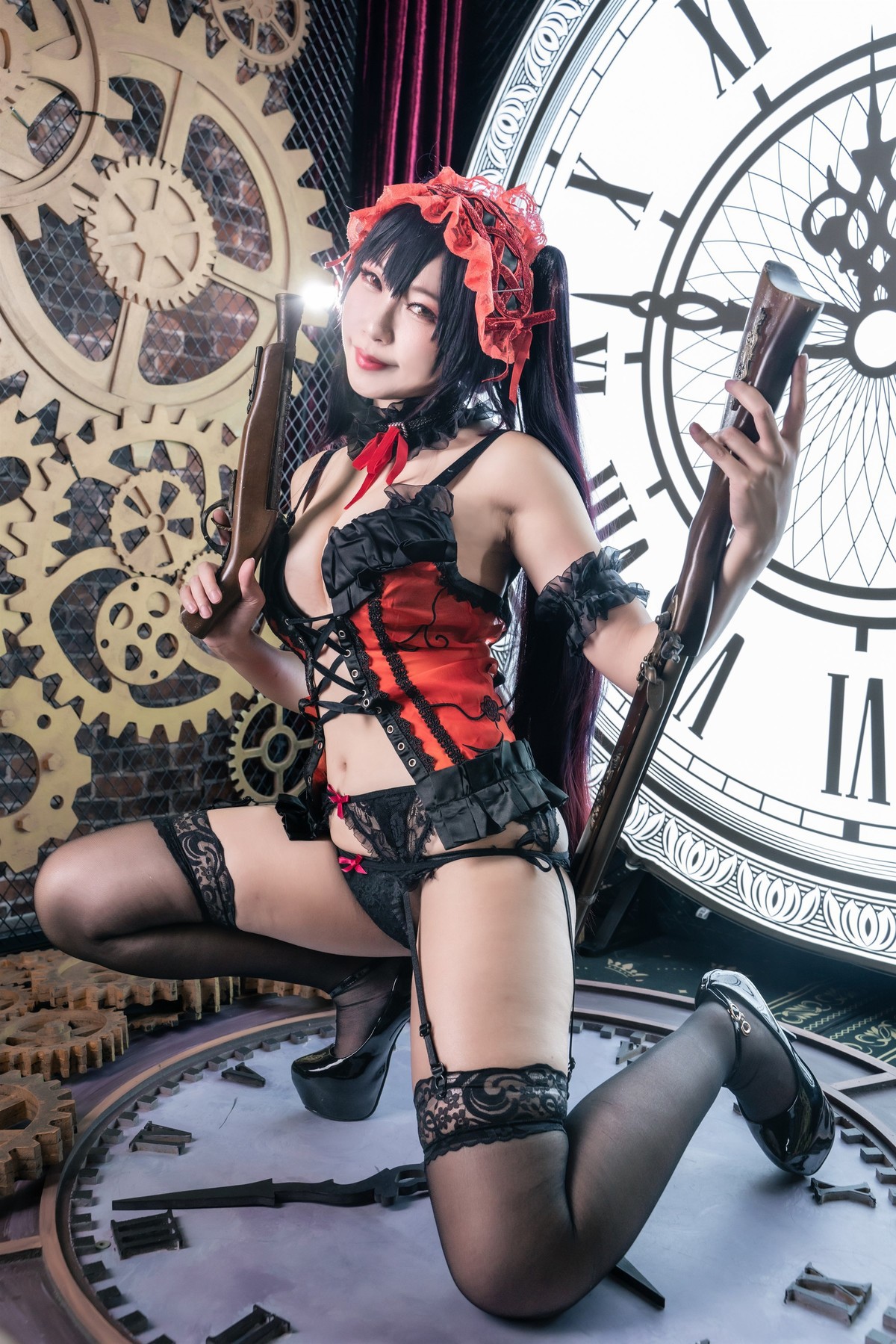 Cosplay 小琪Aki 时崎狂三 Kurumi Tokisaki 22