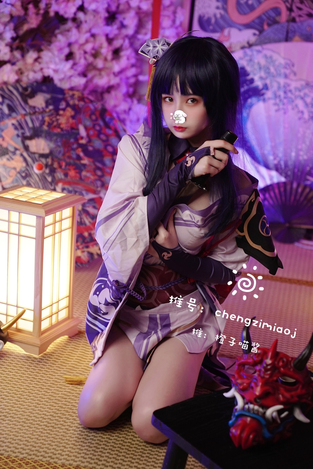 橙子喵酱 Cosplay 雷神 2