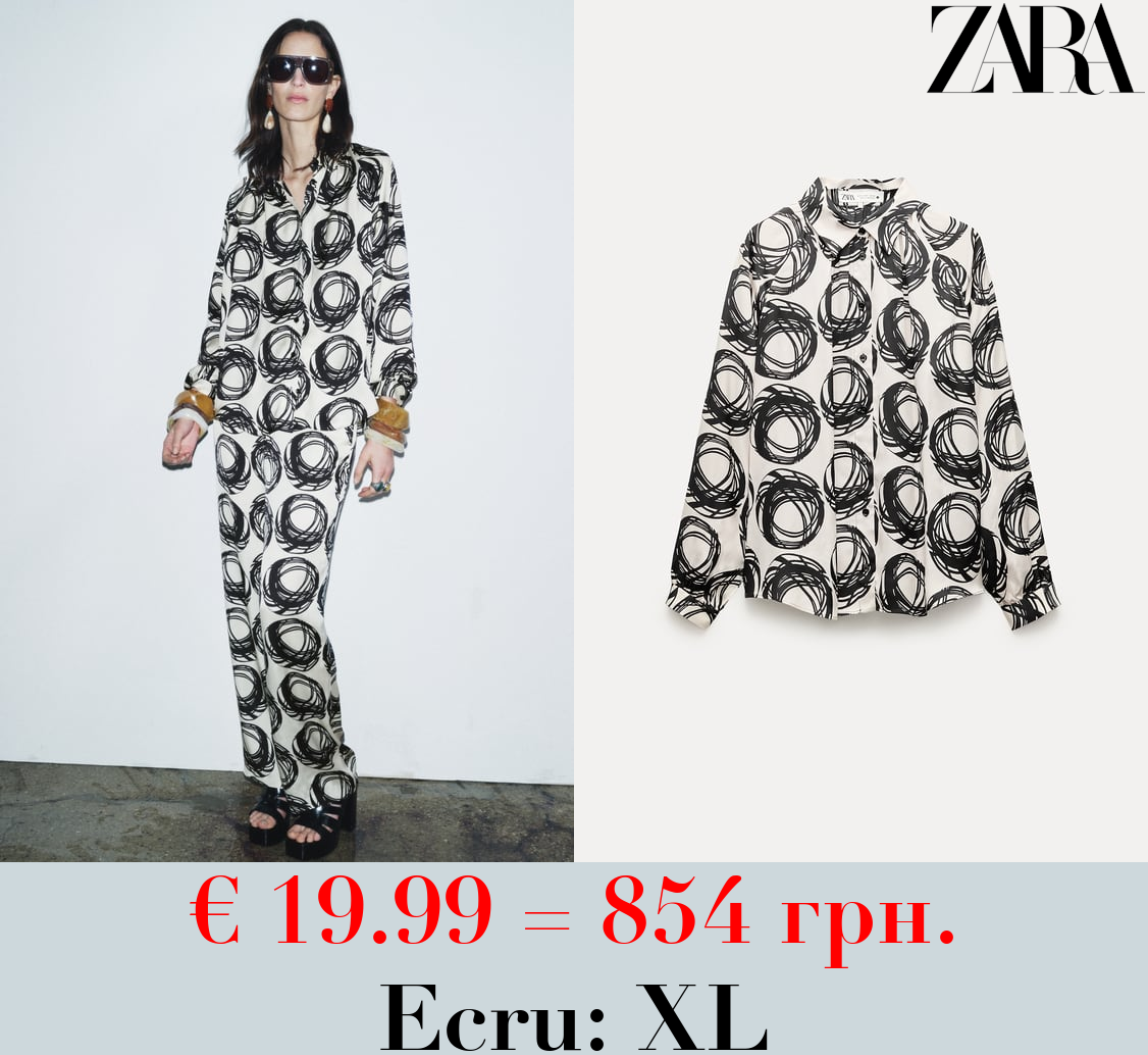 ZW COLLECTION PRINTED BLOUSE