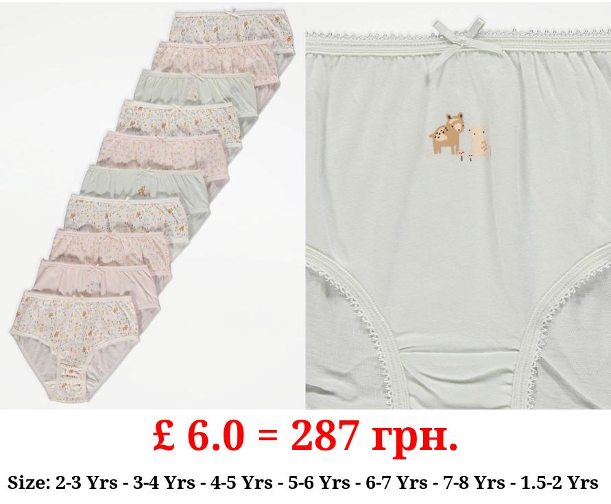 Woodland Animal Briefs 10 Pack