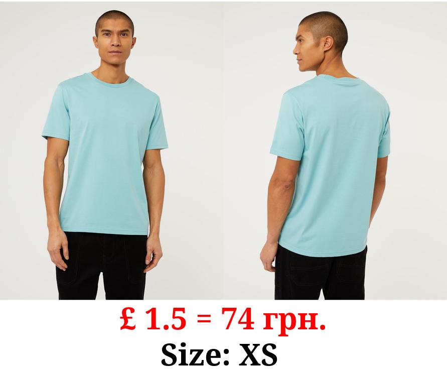 Light Blue Plain T-Shirt
