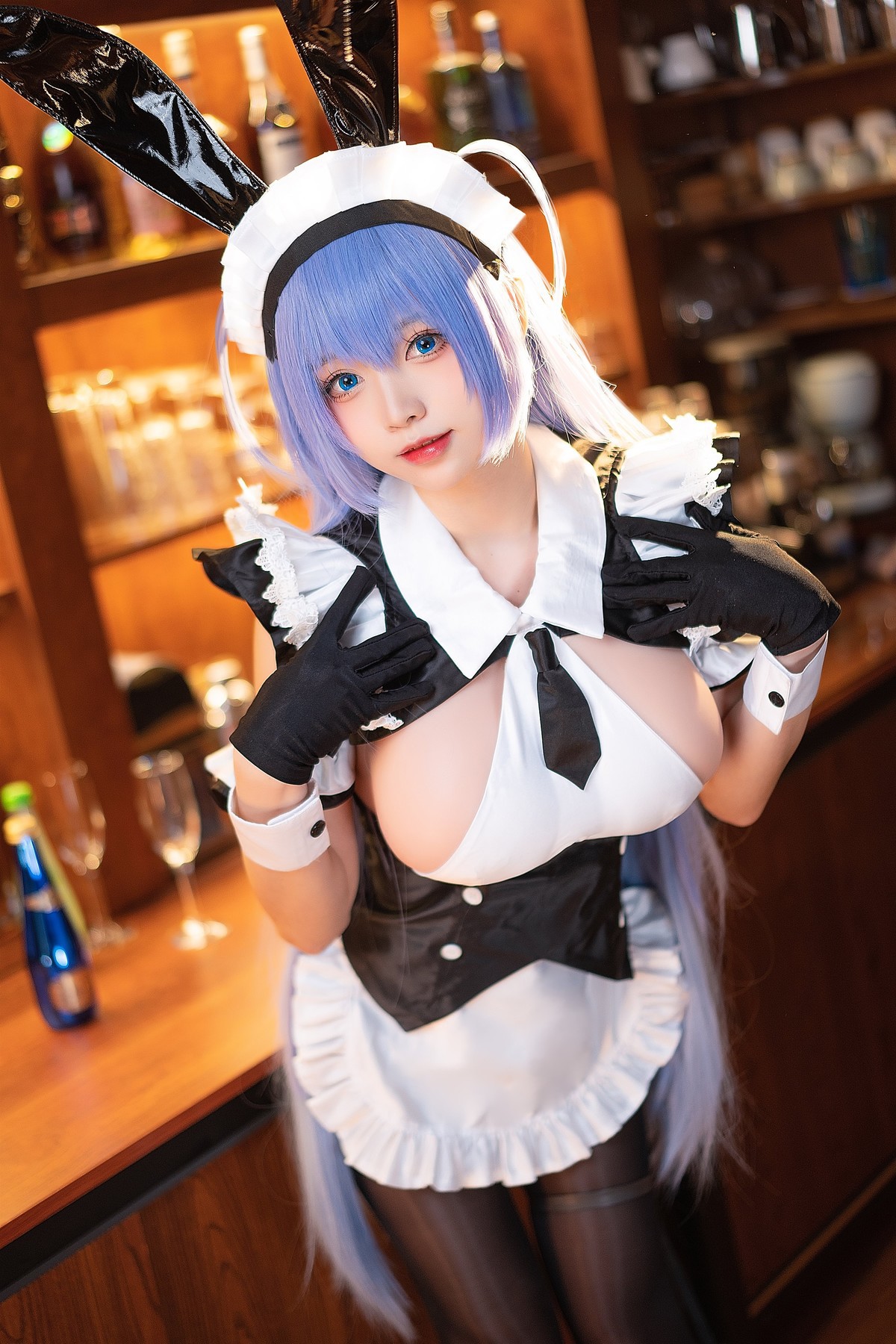 Cosplay 大大卷卷小卷 碧蓝航线 花园酒保 2