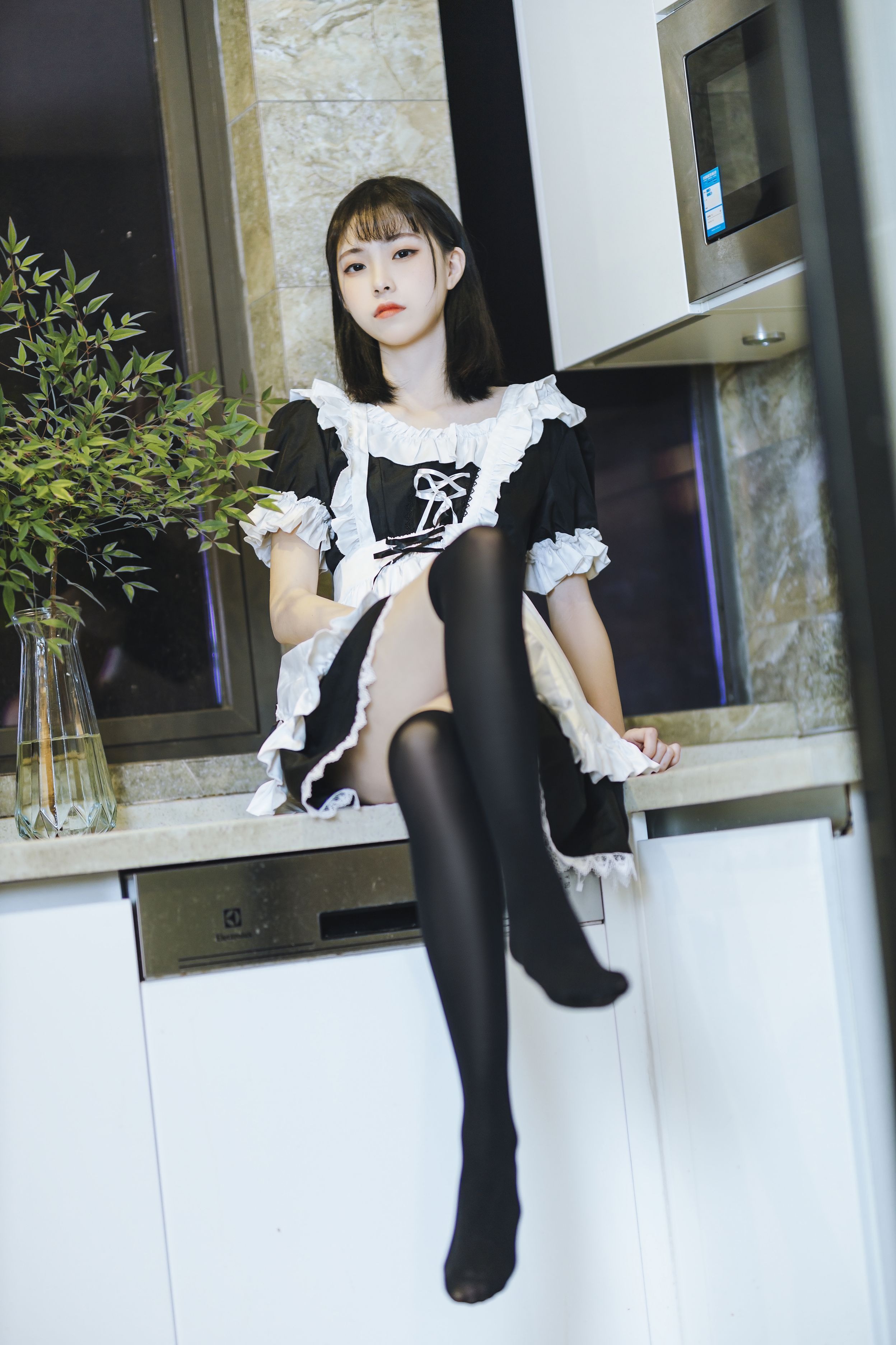 许岚LAN 短裙女仆 24