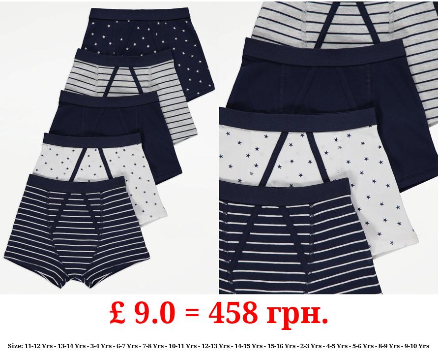 Stars and Stripes Trunks 5 Pack