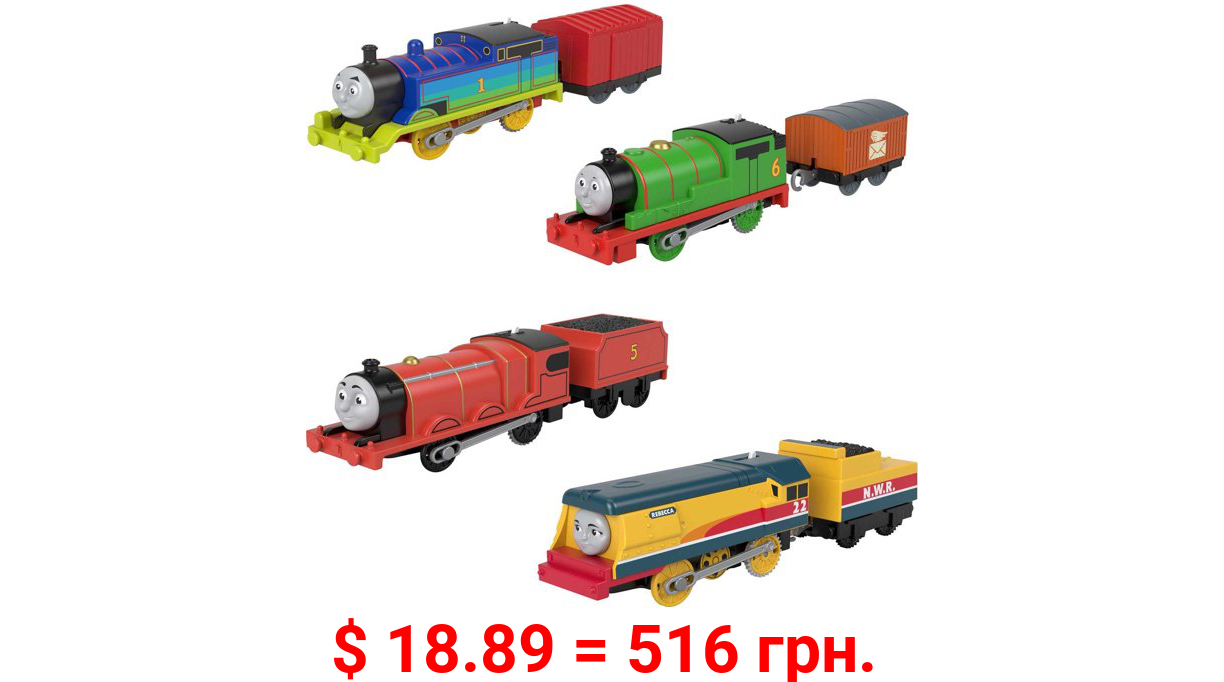 Thomas & Friends Thomas, Percy, James & Rebecca Train Engine Set