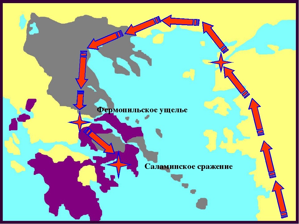 Сражение в фермопильском ущелье