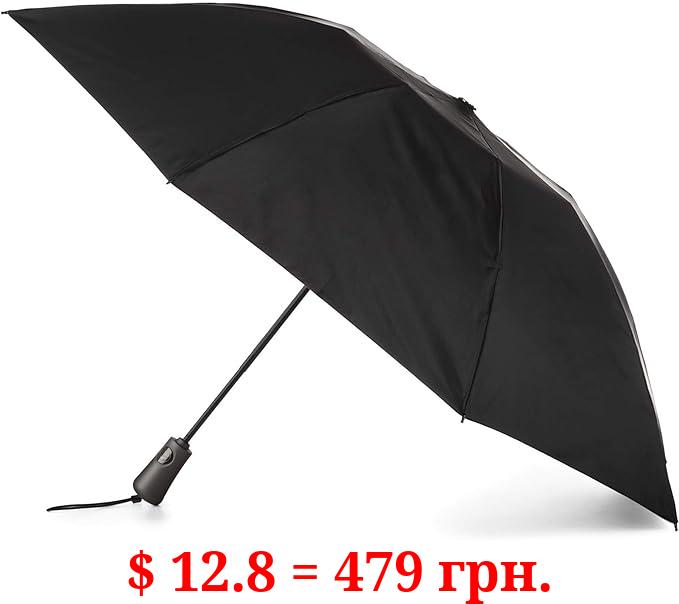 totes Recycled InBrella - Reverse Close Umbrella - Foldable Umbrella with Auto Close Technology, Enhanced Weather Protection, Windproof and Compact Design for Travel
