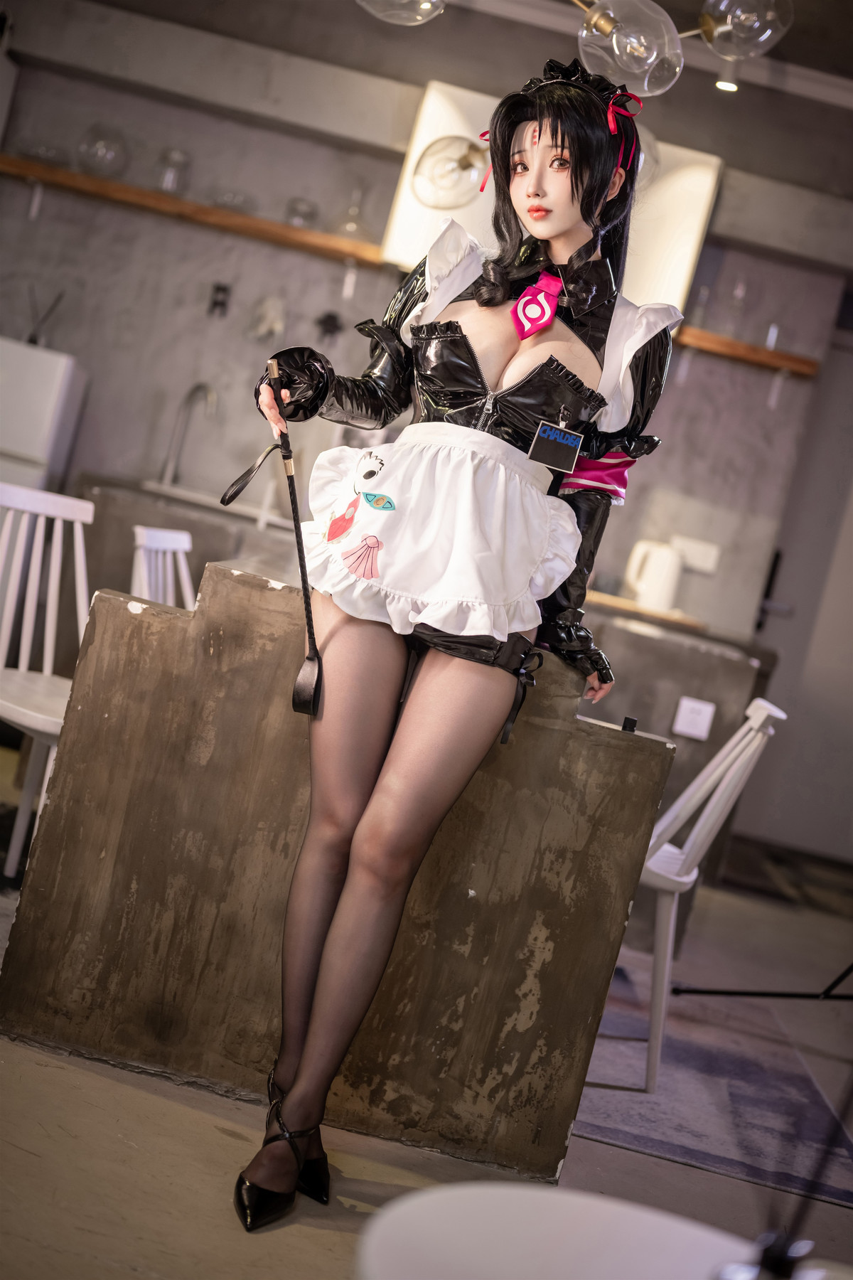 Cosplay rioko凉凉子 杀生院女仆 6