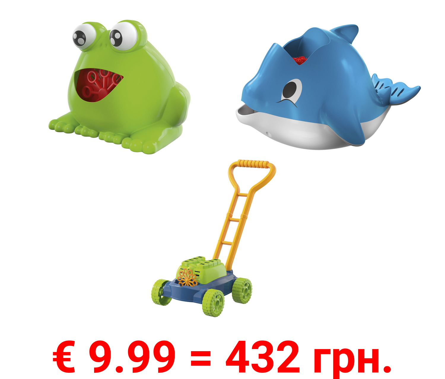 Playtive Seifenblasenmaschine, mit 500 ml Seifenblasenflüssigkeit