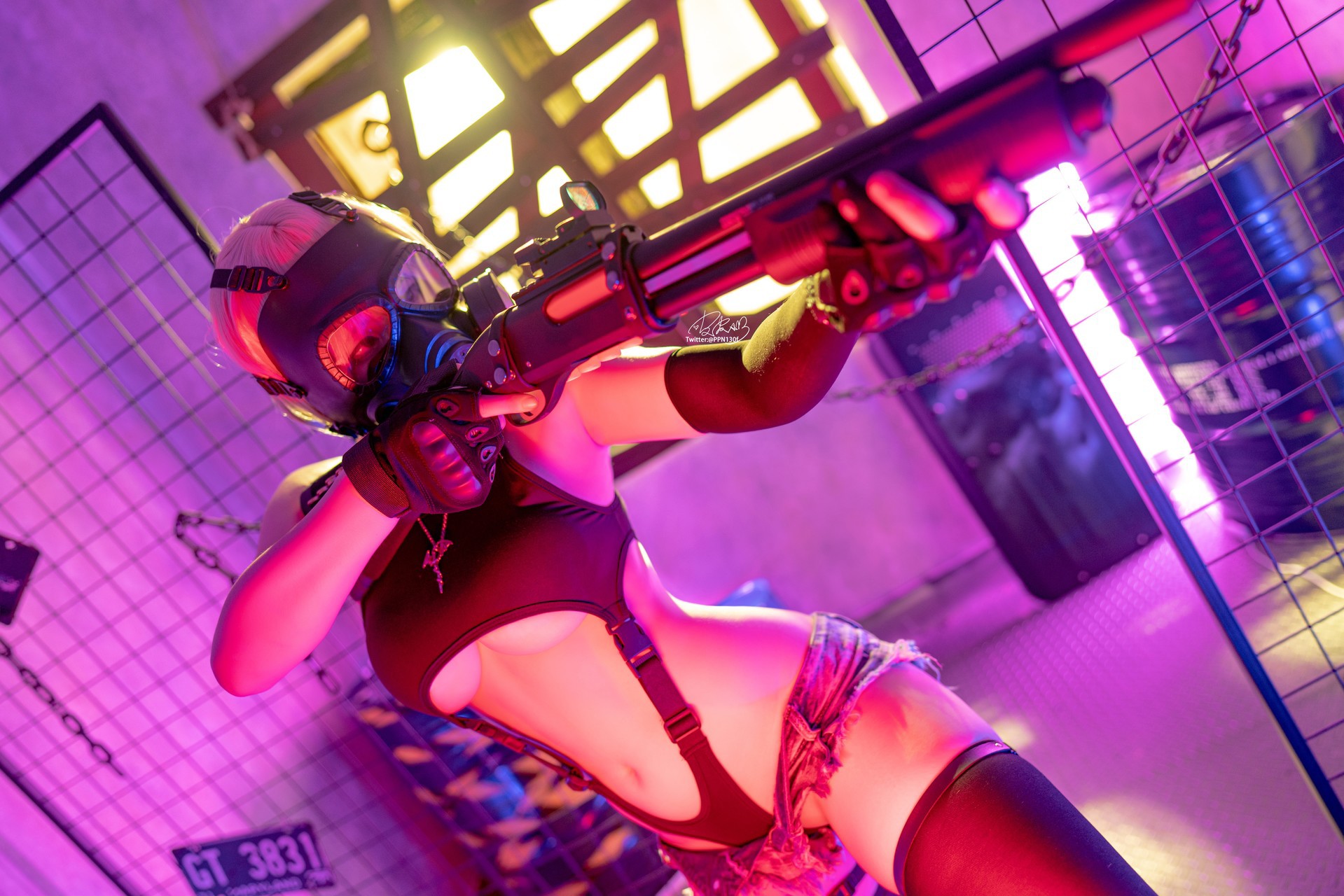 Cosplay 皮皮奶可可爱了啦 战术背心 26