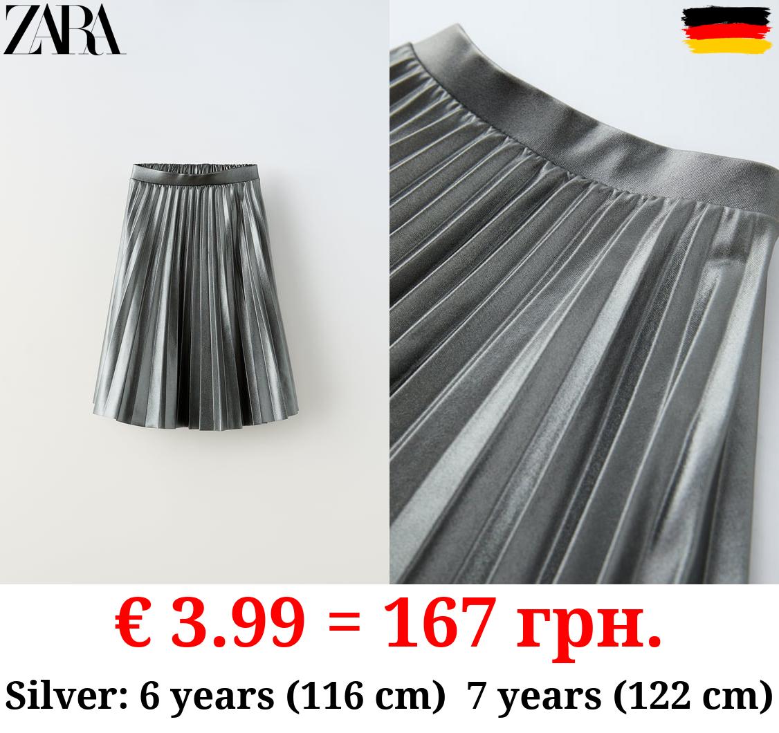 MIDI BOX PLEAT SKIRT