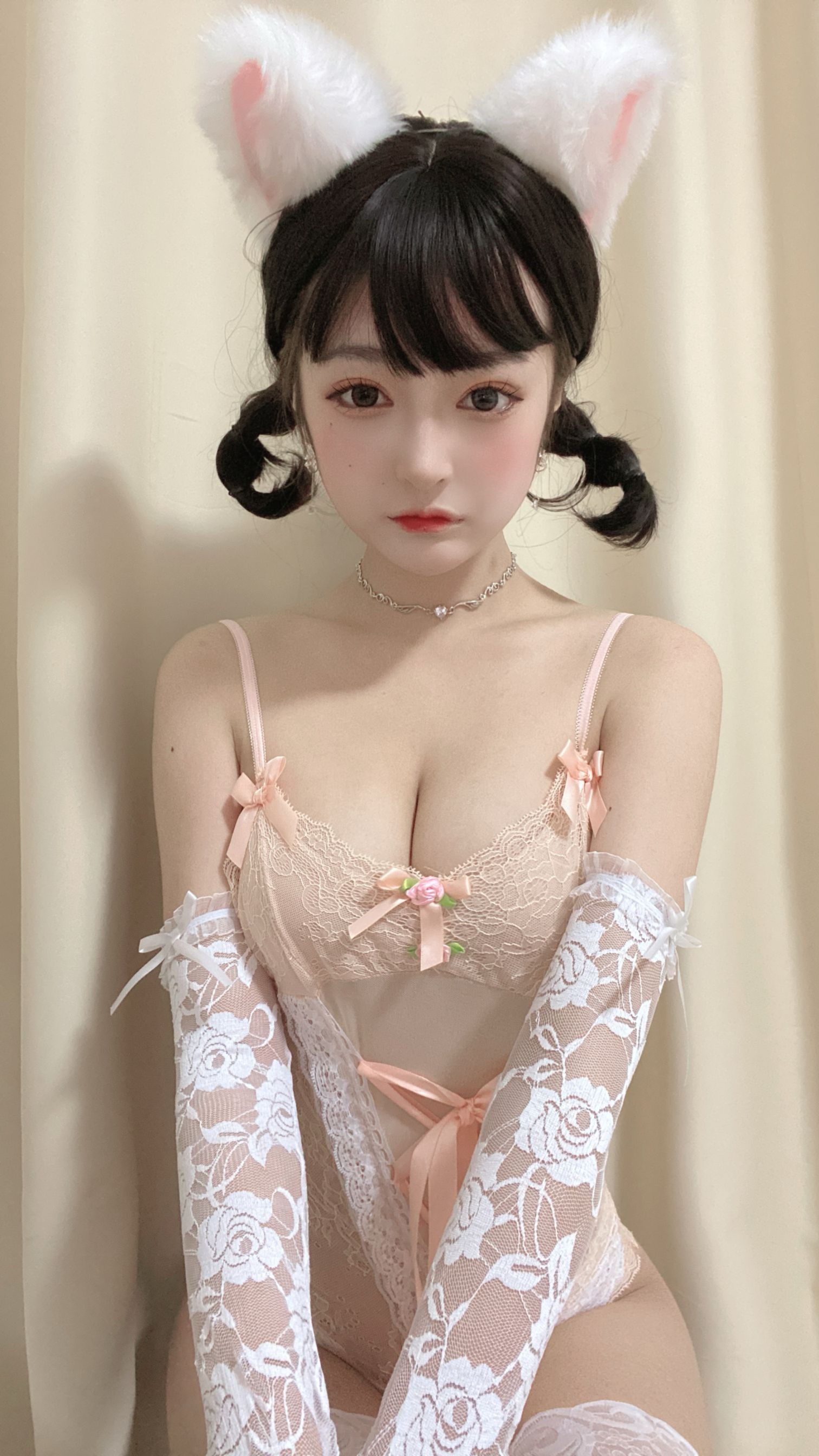佳佳好难啊 法式猫耳娘 [40P2V-186MB] 16