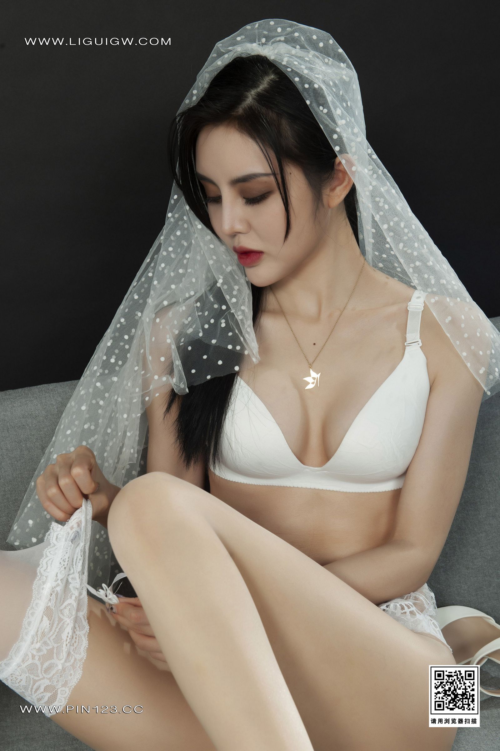 图片[13]-[Ligui丽柜]2023.11.06 《梦幻新娘》 凉儿-六色网